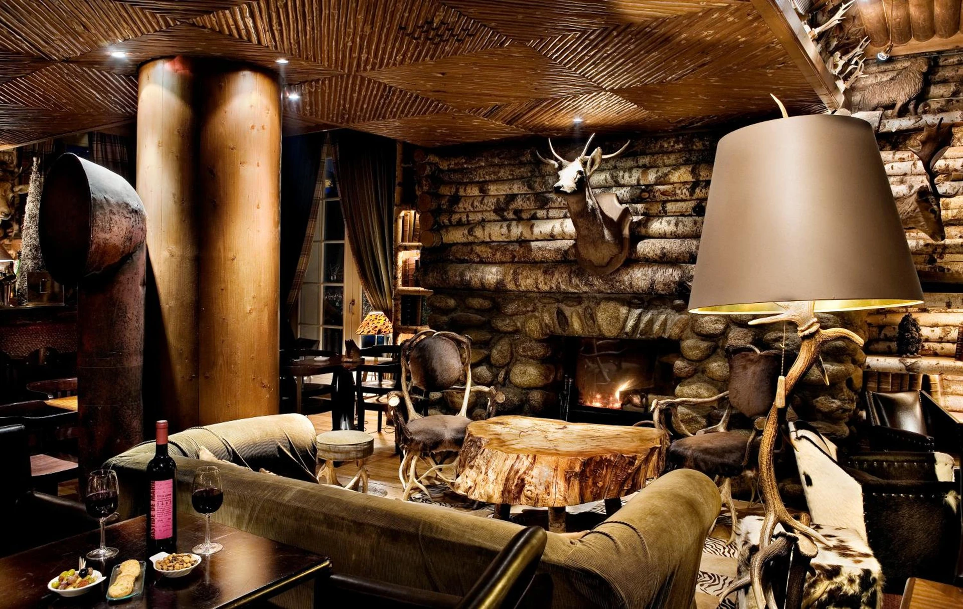 Ambiance de travail pour séminaire d'entreprise à Lodge Park - Megève