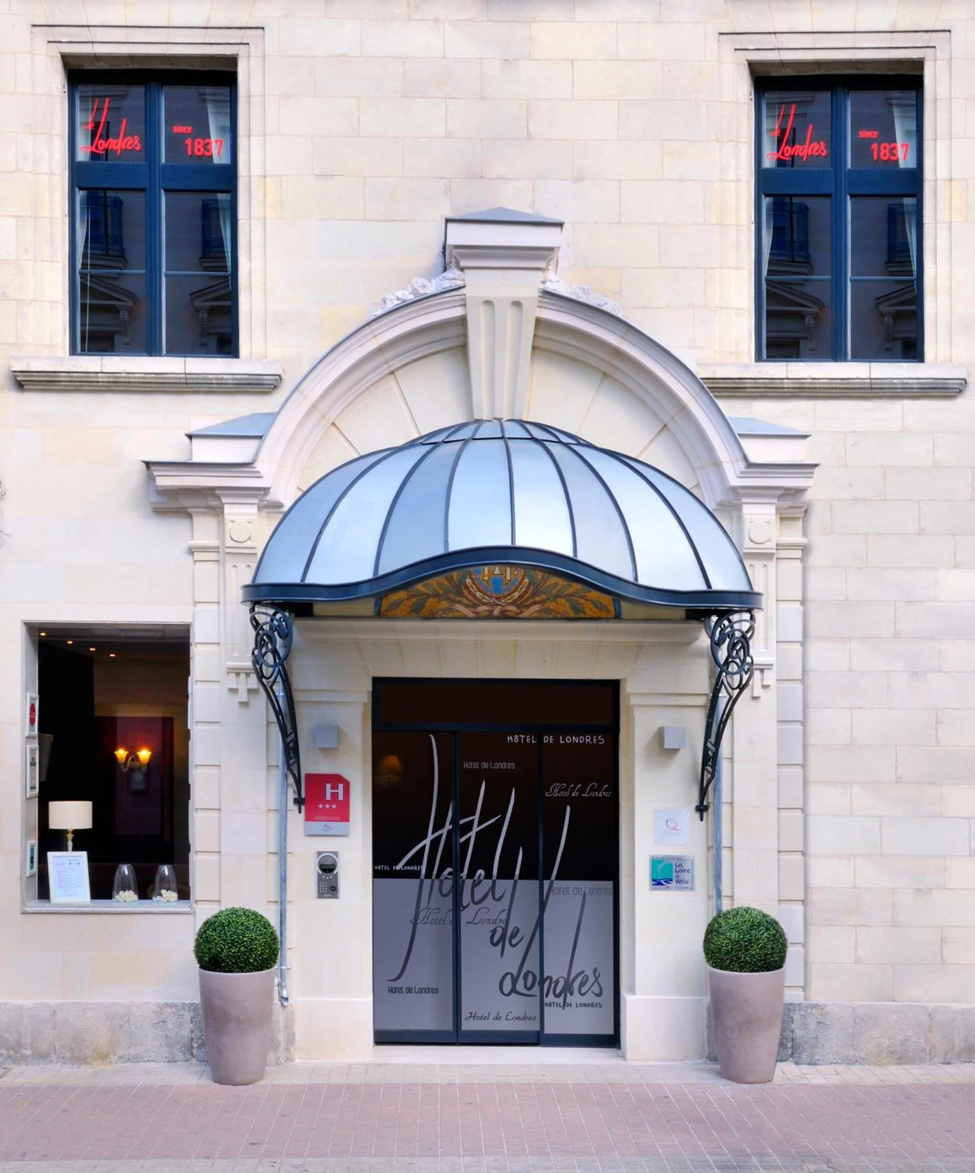 Chambre à The Originals Boutique, Hôtel Le Londres, Saumur - Organiser un séminaire d'entreprise à Saumur