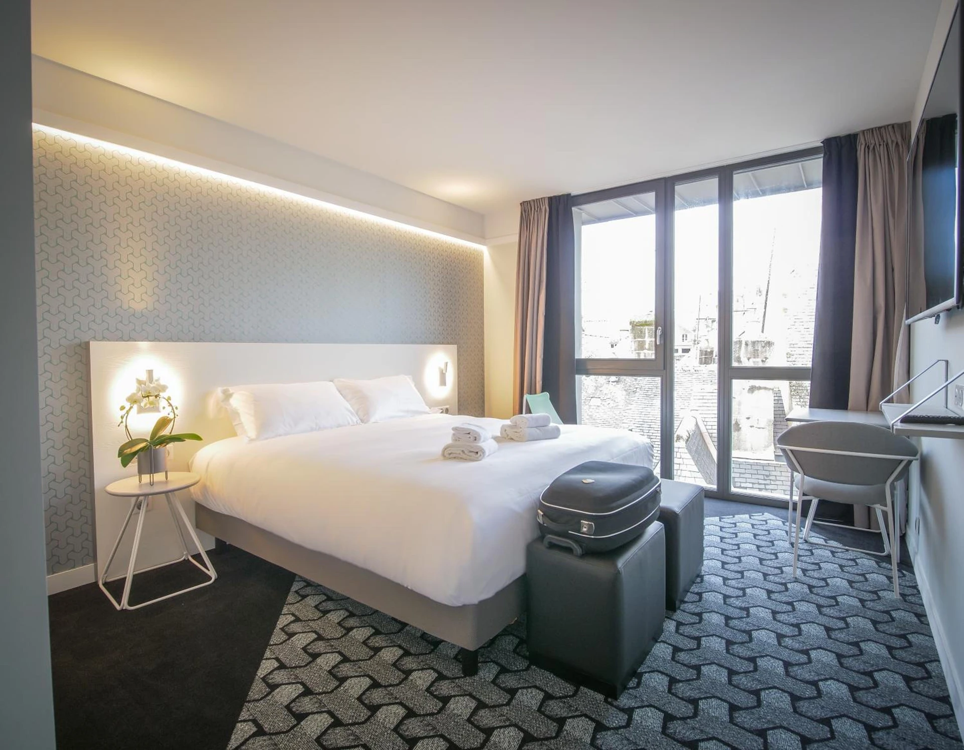 Chambre disponible pour un séminaire d'entreprise à Le Magic Hôtel & Spa - Vitré