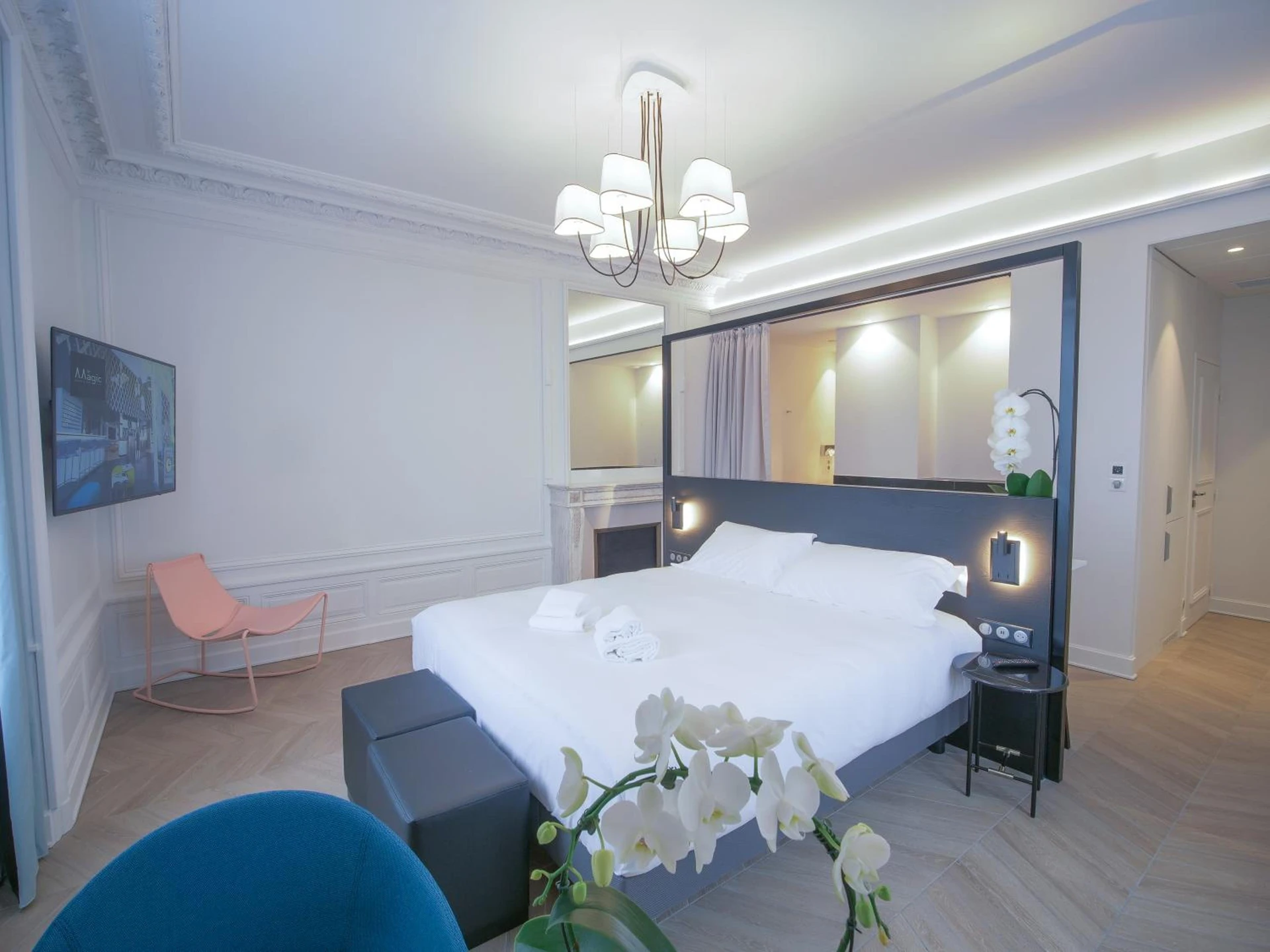 Chambre disponible pour un séminaire d'entreprise à Le Magic Hôtel & Spa - Vitré