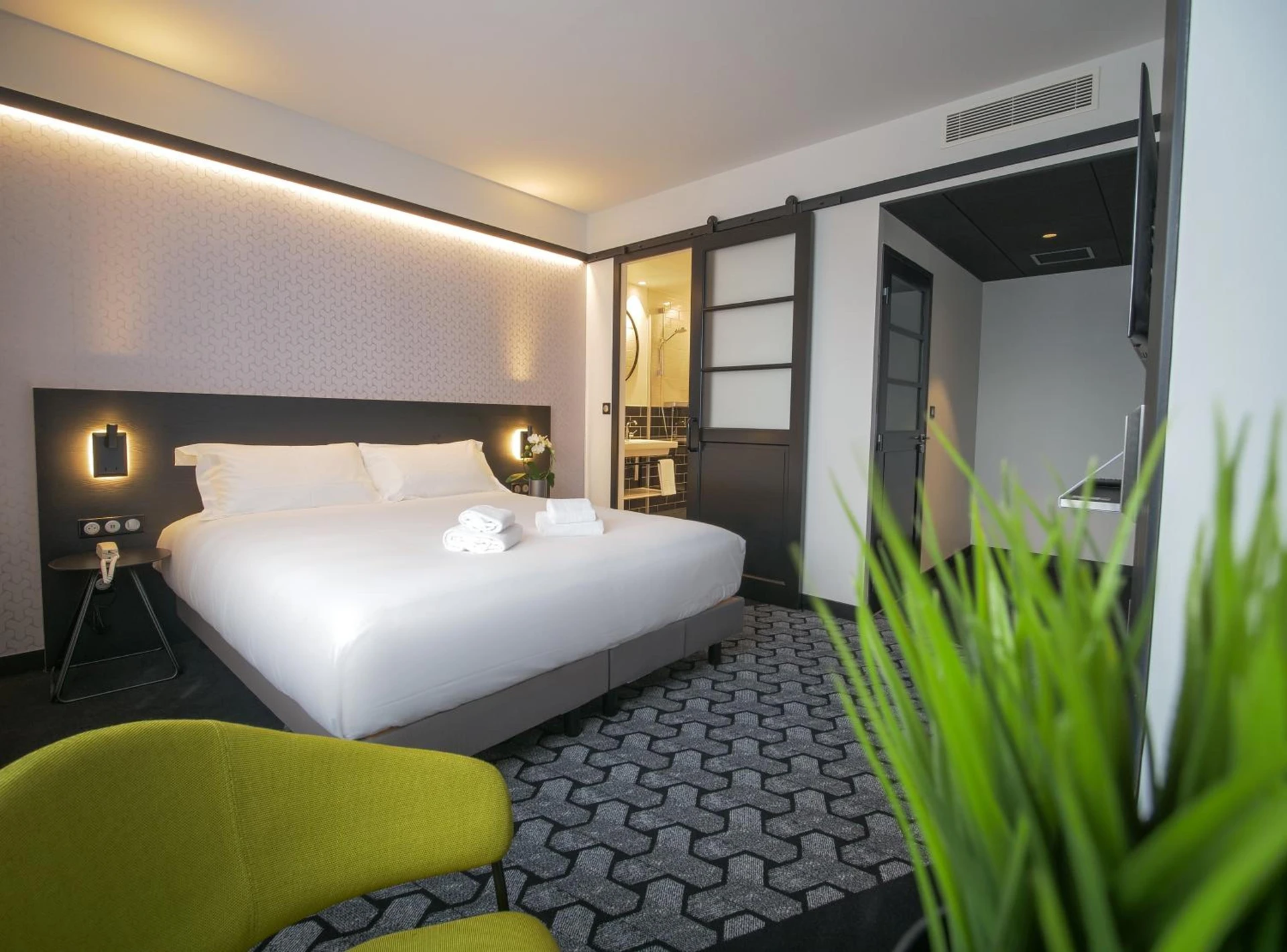 Chambre disponible pour un séminaire d'entreprise à Le Magic Hôtel & Spa - Vitré