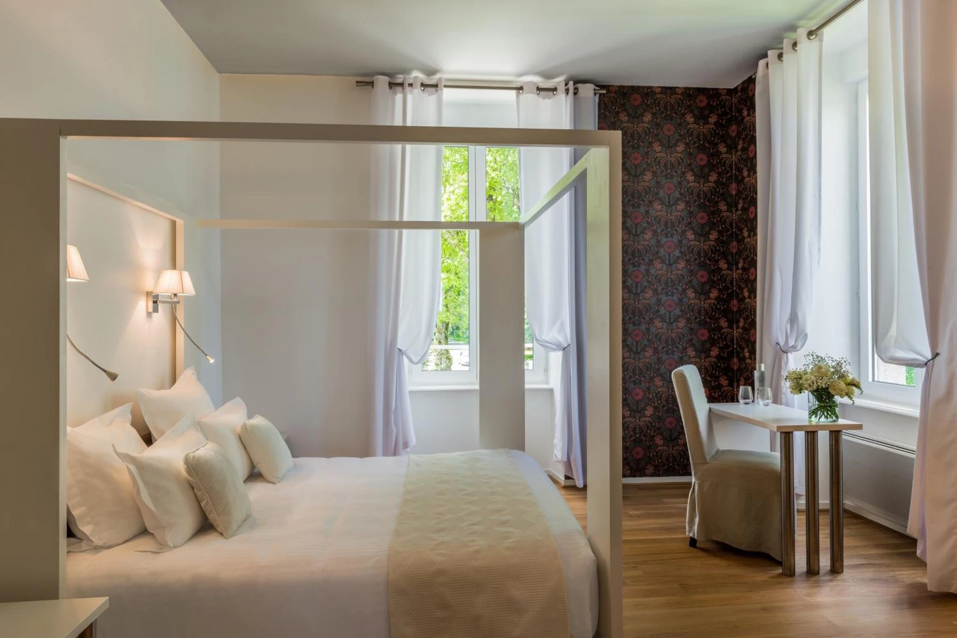 Chambre disponible pour un séminaire d'entreprise à Manoir de Kerhuel de Quimper - Plonéour-Lanvern