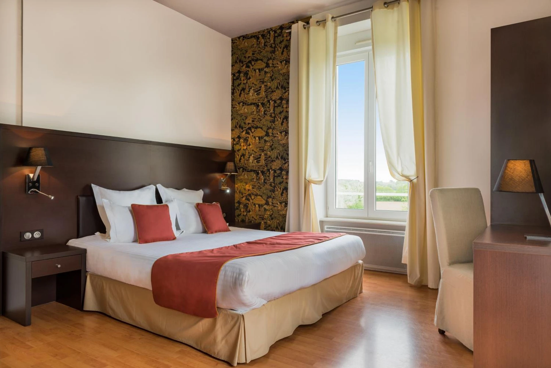 Chambre disponible pour un séminaire d'entreprise à Manoir de Kerhuel de Quimper - Plonéour-Lanvern