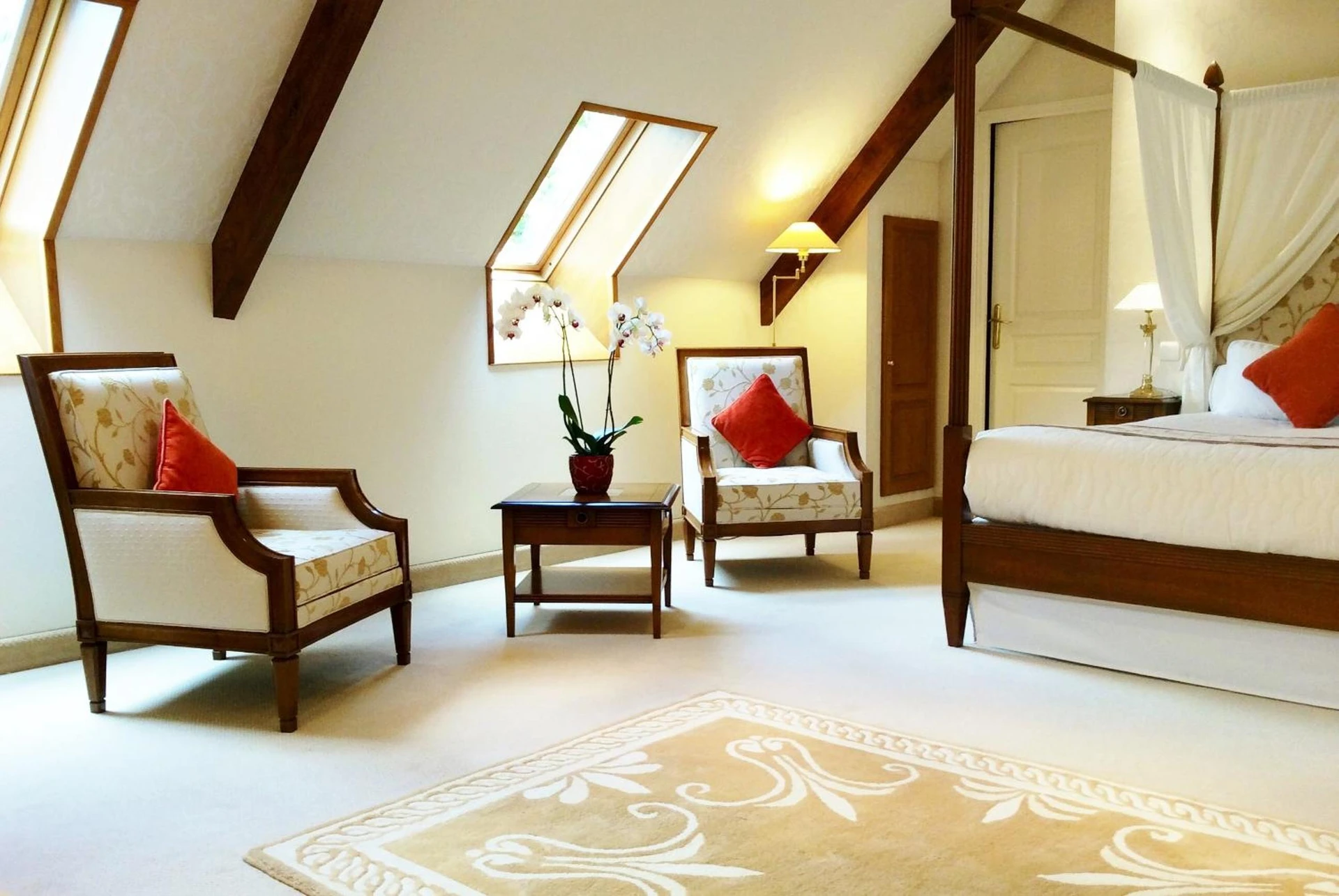 Chambre disponible pour un séminaire d'entreprise à Manoir De Kertalg - Moëlan-sur-Mer