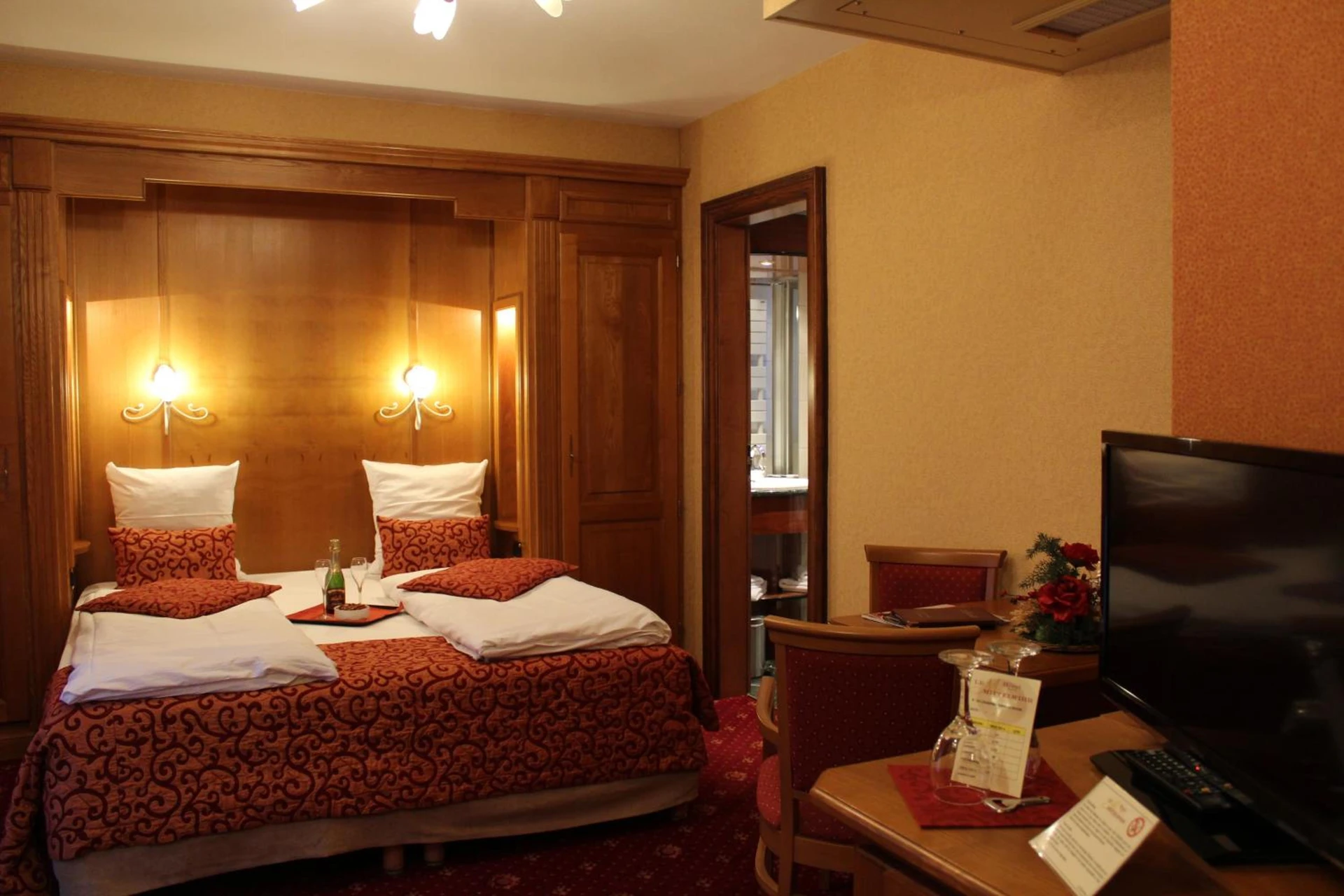 Chambre disponible pour un séminaire d'entreprise à Hôtel Le Mittelwihr - Mittelwihr