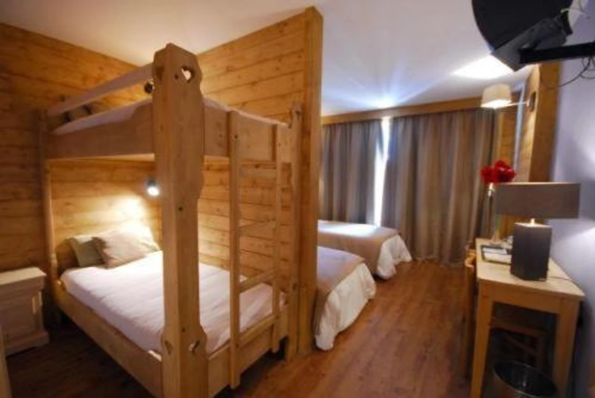 Chambre disponible pour un séminaire d'entreprise à Hotel Le Monal - Sainte-Foy-Tarentaise
