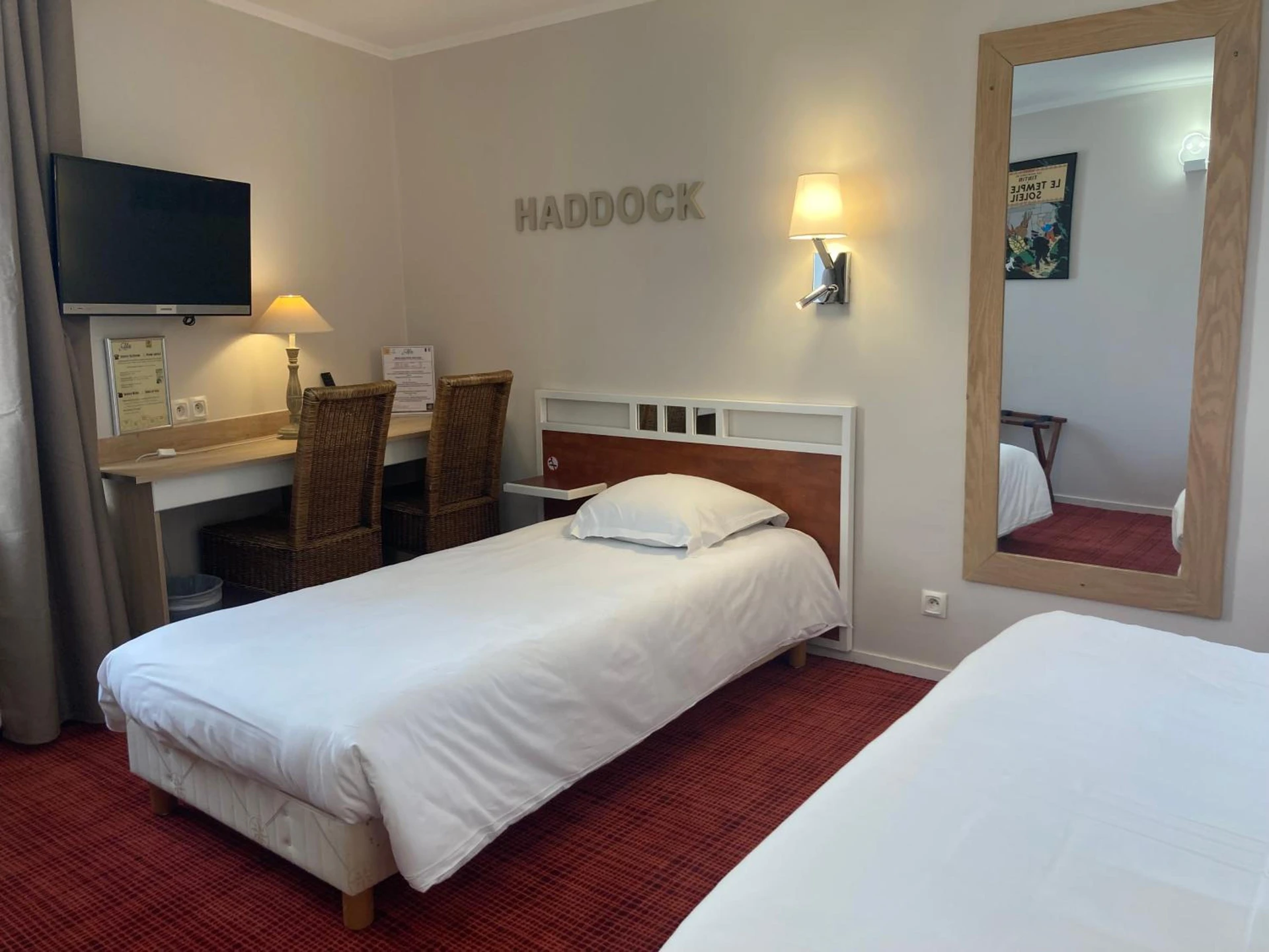 Chambre disponible pour un séminaire d'entreprise à Logis Hôtel Restaurant LE MONARQUE - Blois