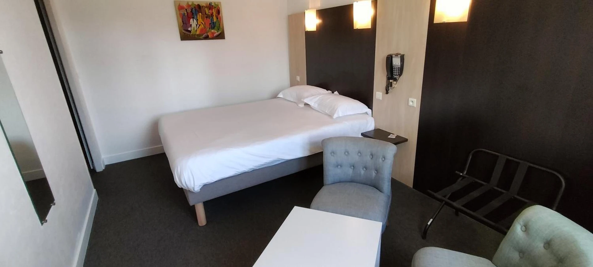 Chambre disponible pour un séminaire d'entreprise à Hôtel Restaurant Le Moulin de la Renne Adults Only proche Zoo de Beauval - Thésée