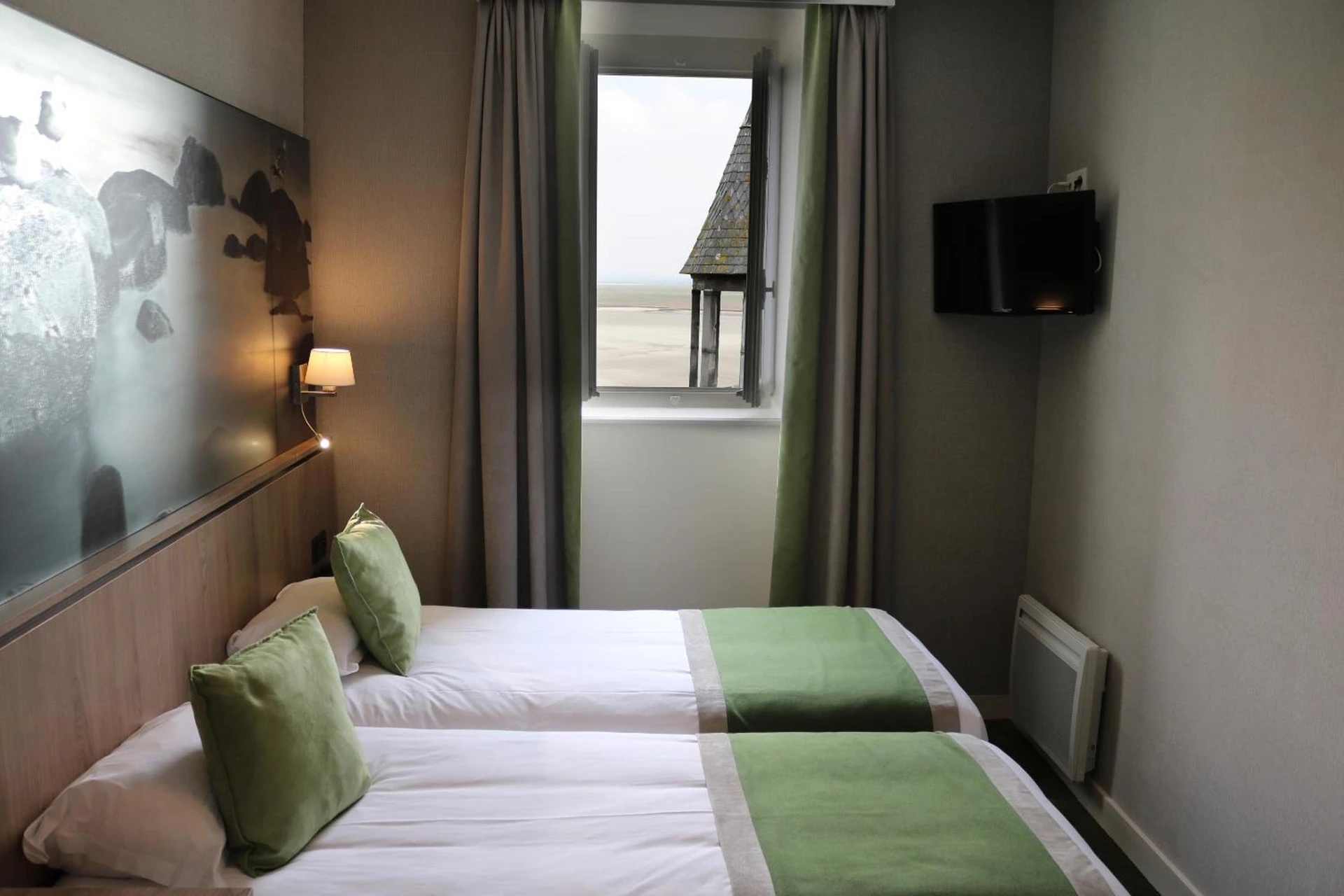 Chambre disponible pour un séminaire d'entreprise à Le Mouton Blanc - Le Mont-Saint-Michel