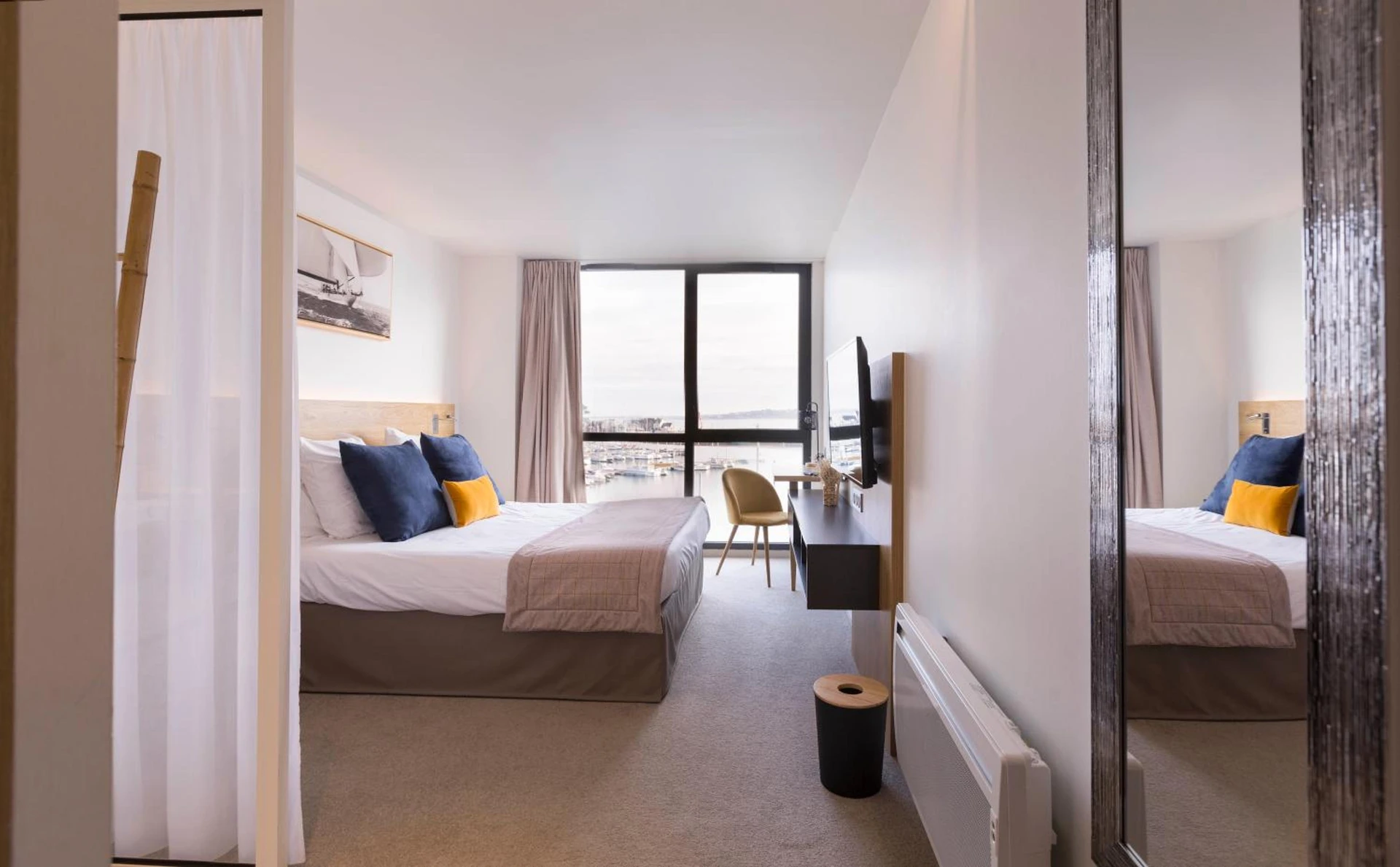Chambre disponible pour un séminaire d'entreprise à Le Nautica Hôtel - Perros-Guirec