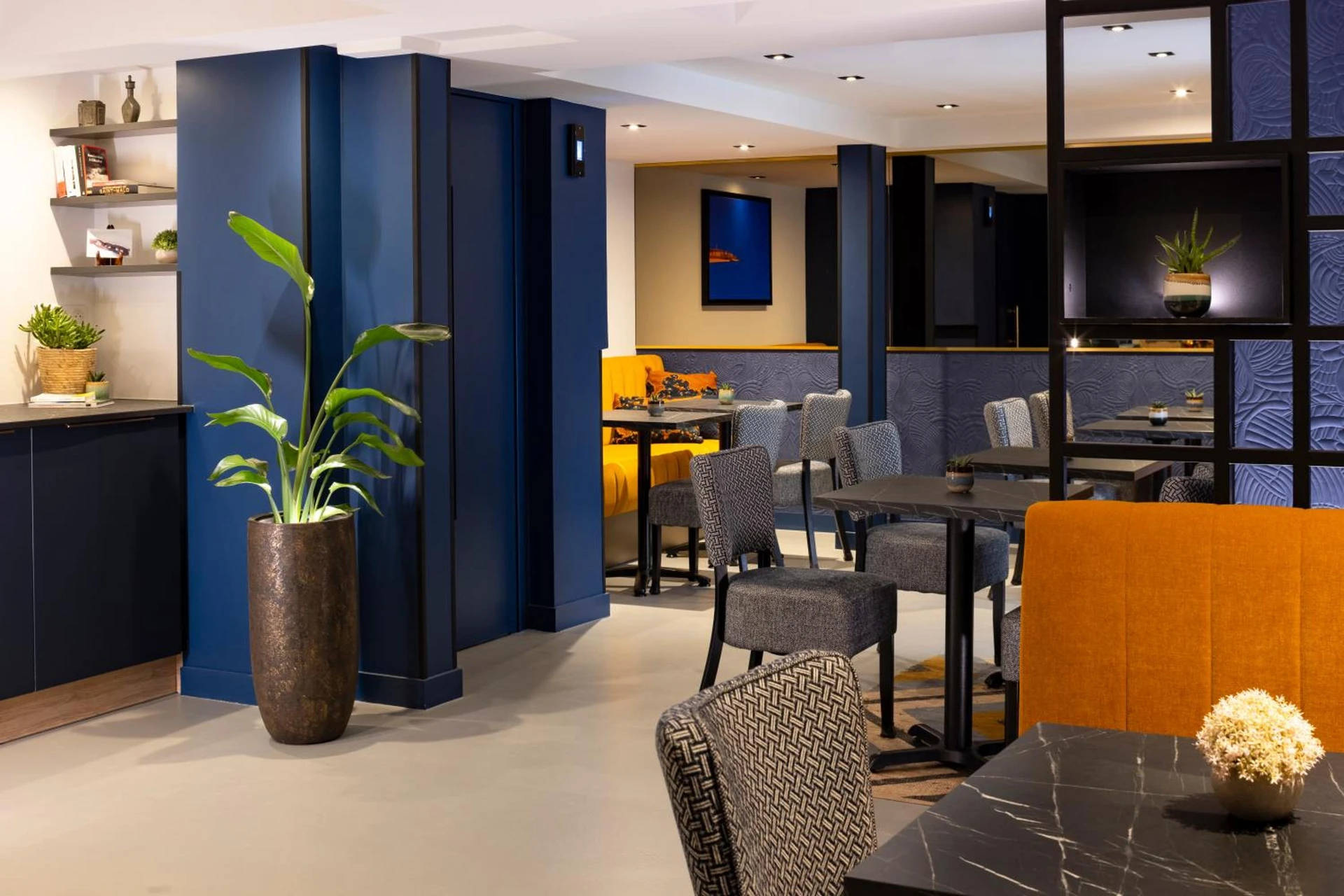 Ambiance de travail pour séminaire d'entreprise à Hôtel Le Nautilus - Saint-Malo