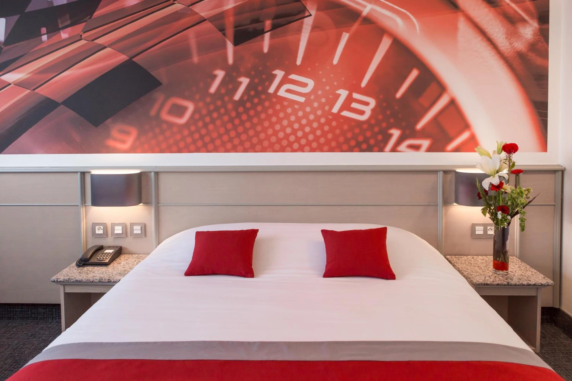 Chambre disponible pour un séminaire d'entreprise à Hotel Le Paddock - Magny-Cours