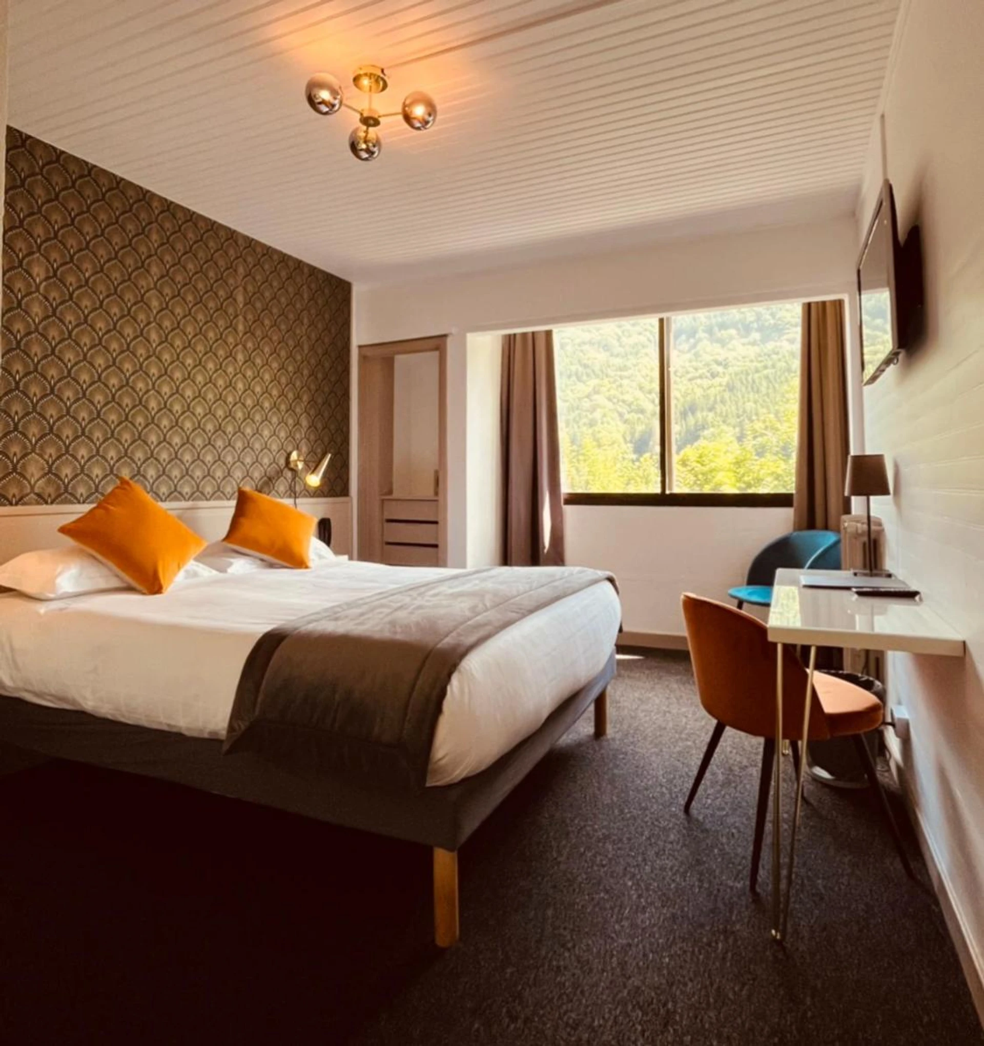 Chambre disponible pour un séminaire d'entreprise à Hotel Le Panorama - Le Mont-Dore