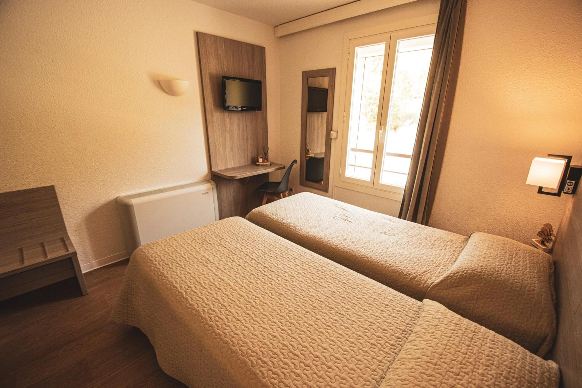 Magnifique chambre pour un séminaire d'entreprise à Hôtel le Panoramic - Votre Hôtel au cœur des Gorges du Verdon - La Palud-sur-Verdon