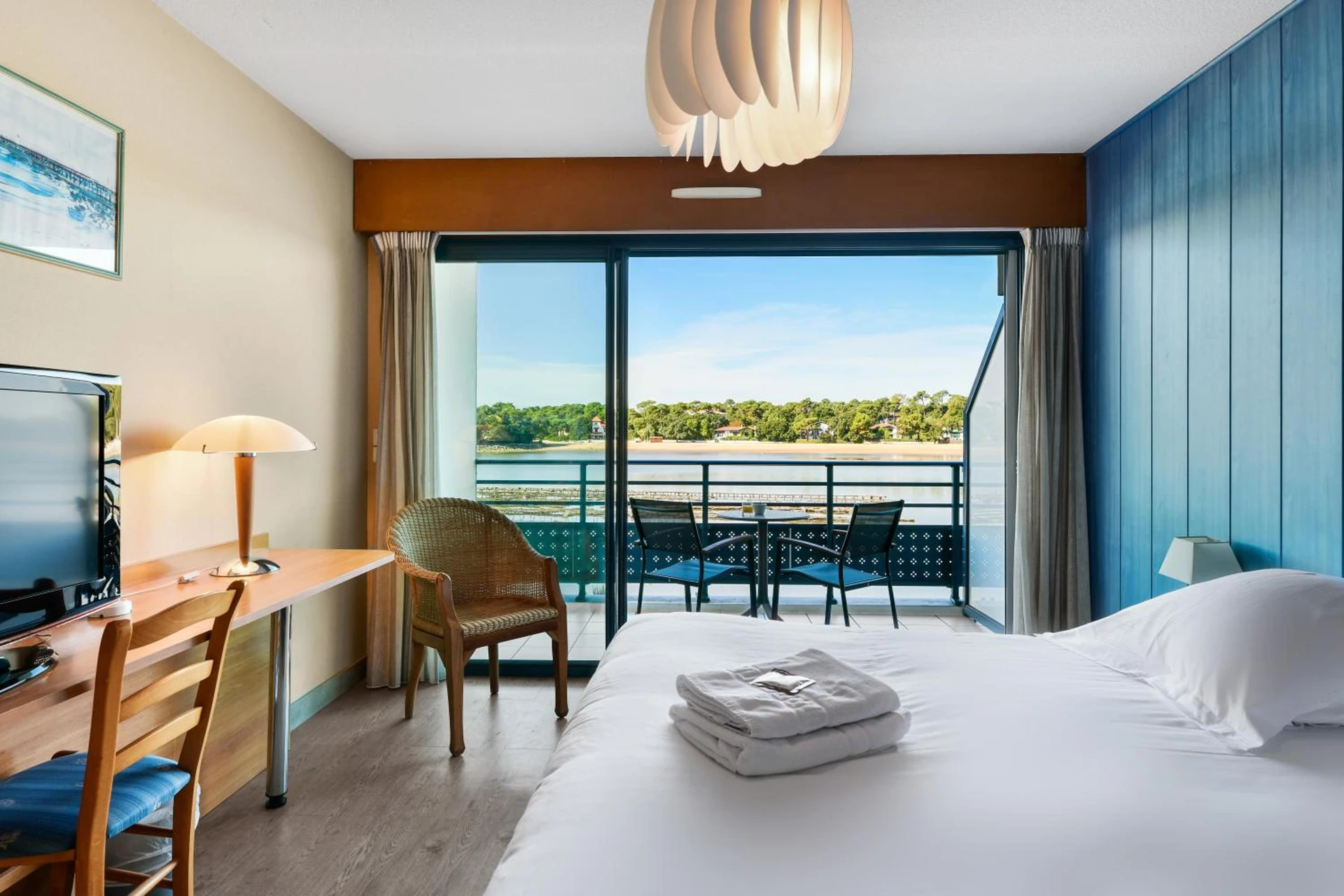 Chambre disponible pour un séminaire d'entreprise à Hotel Le Pavillon Bleu - Soorts-Hossegor