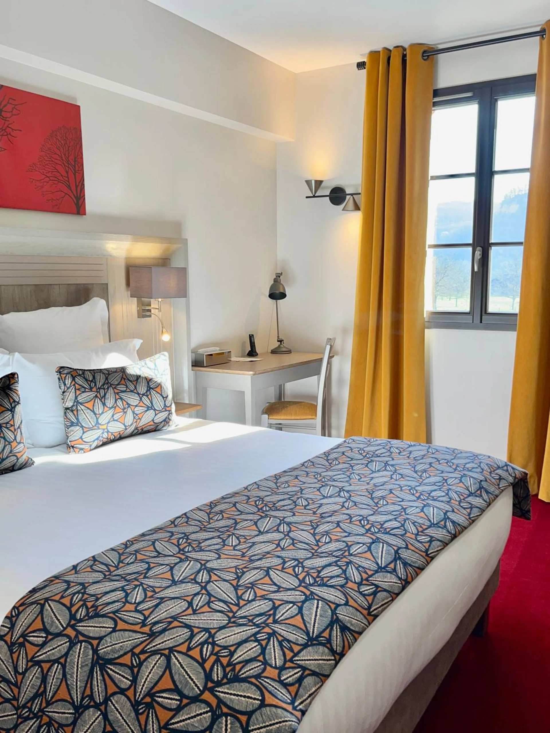 Chambre disponible pour un séminaire d'entreprise à Hotel Le Perigord - La Roque-Gageac