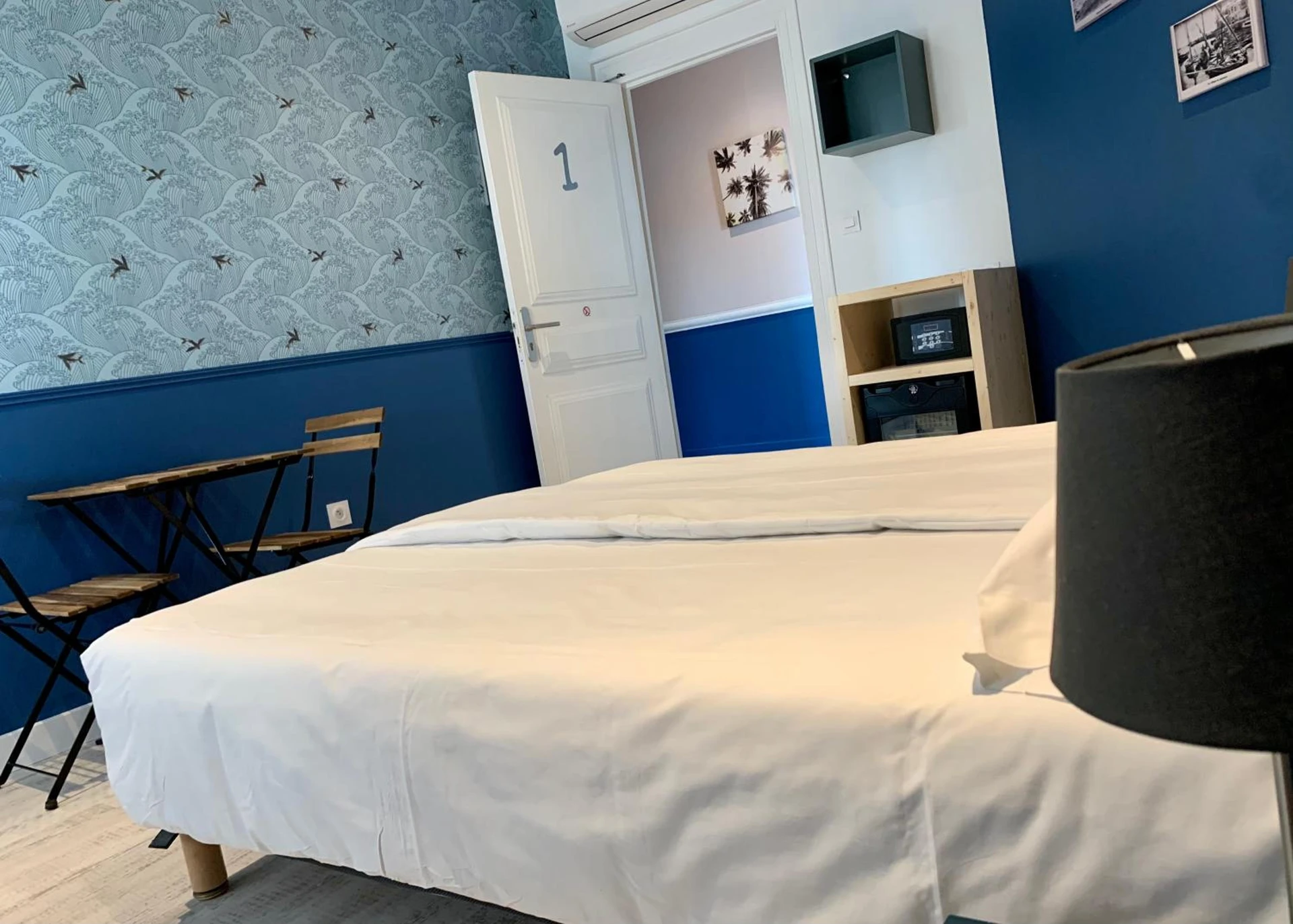 Chambre disponible pour un séminaire d'entreprise à Hotel Le Petit Baigneur Palavas Plage - Palavas-les-Flots