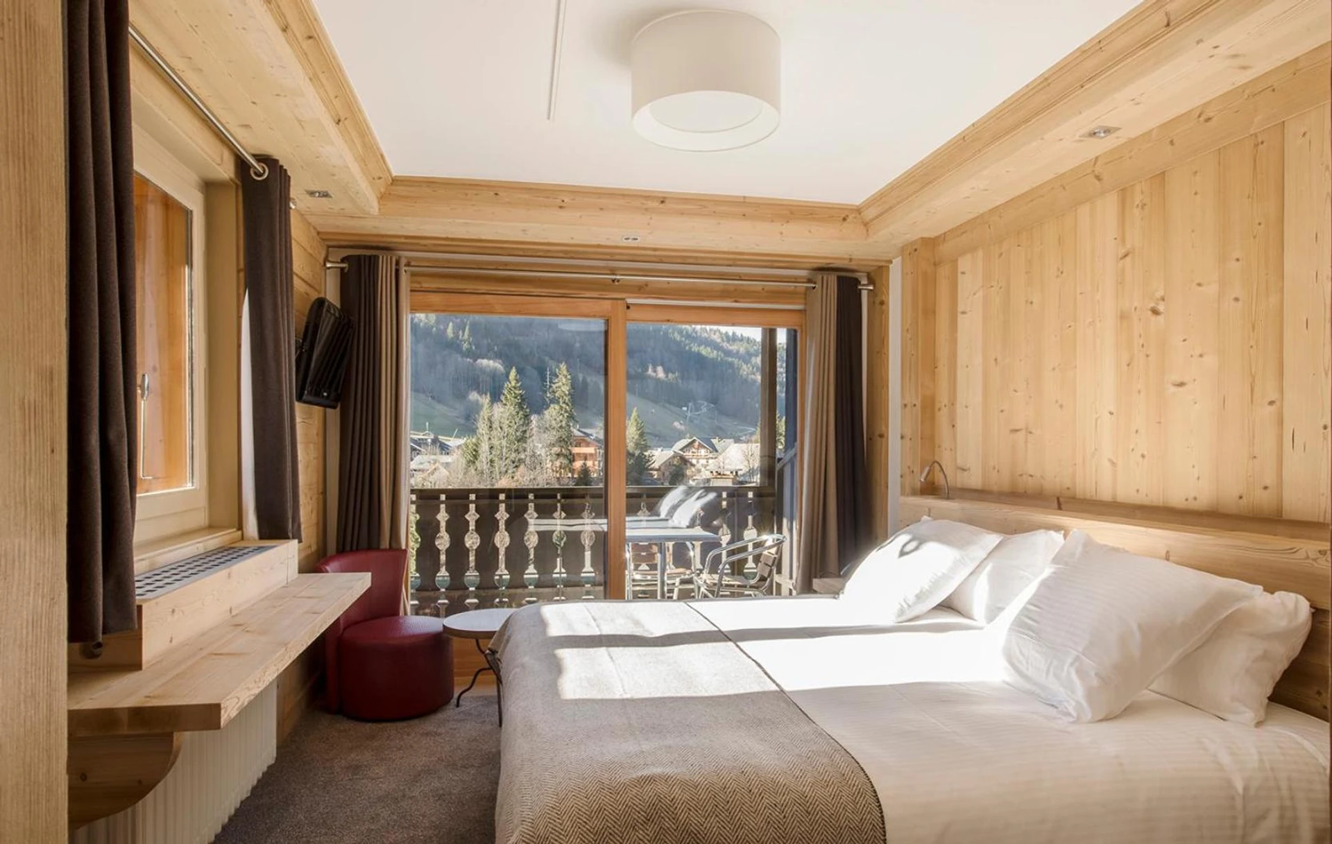 Chambre disponible pour un séminaire d'entreprise à Hotel le Petit Dru - Morzine