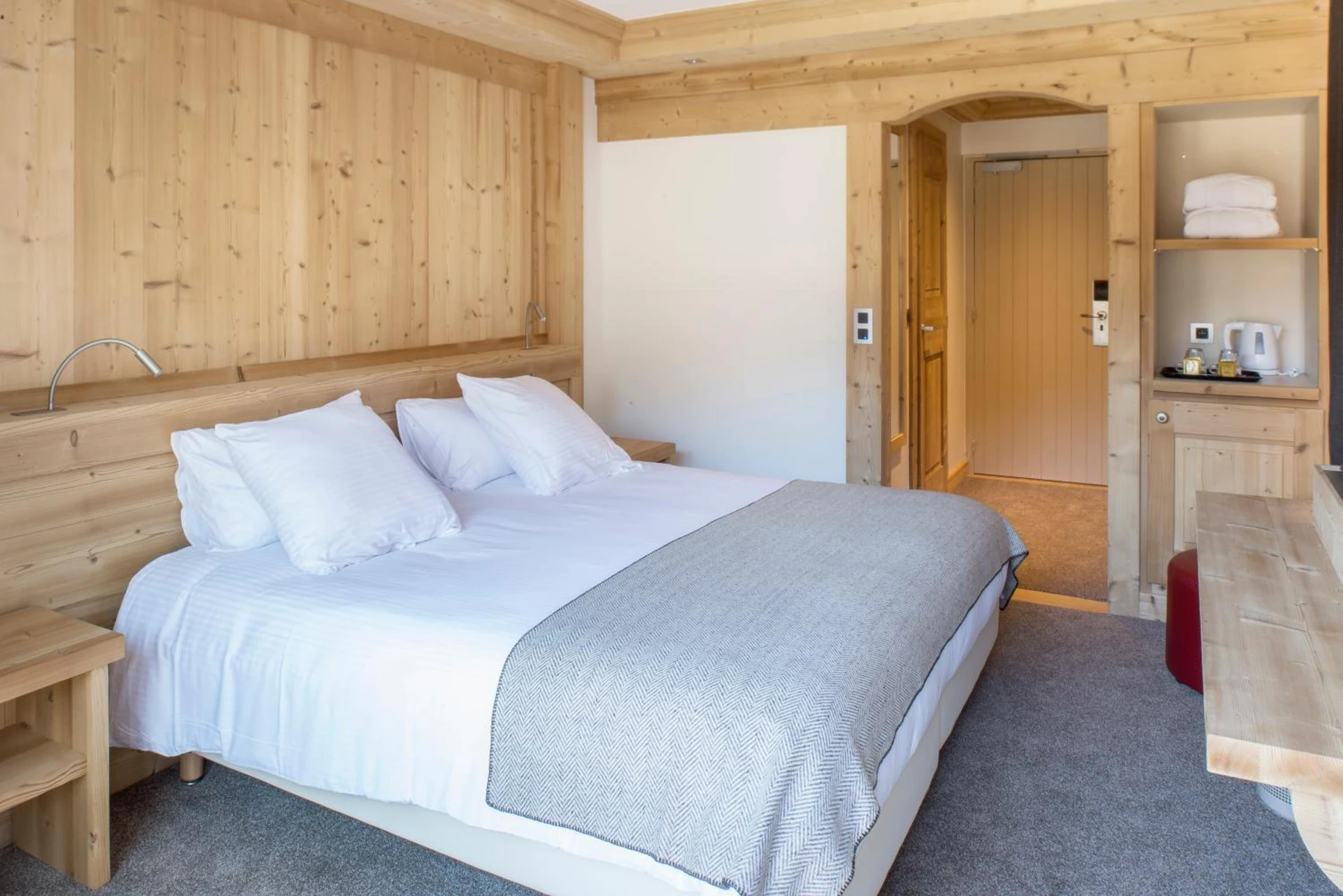 Chambre disponible pour un séminaire d'entreprise à Hotel le Petit Dru - Morzine