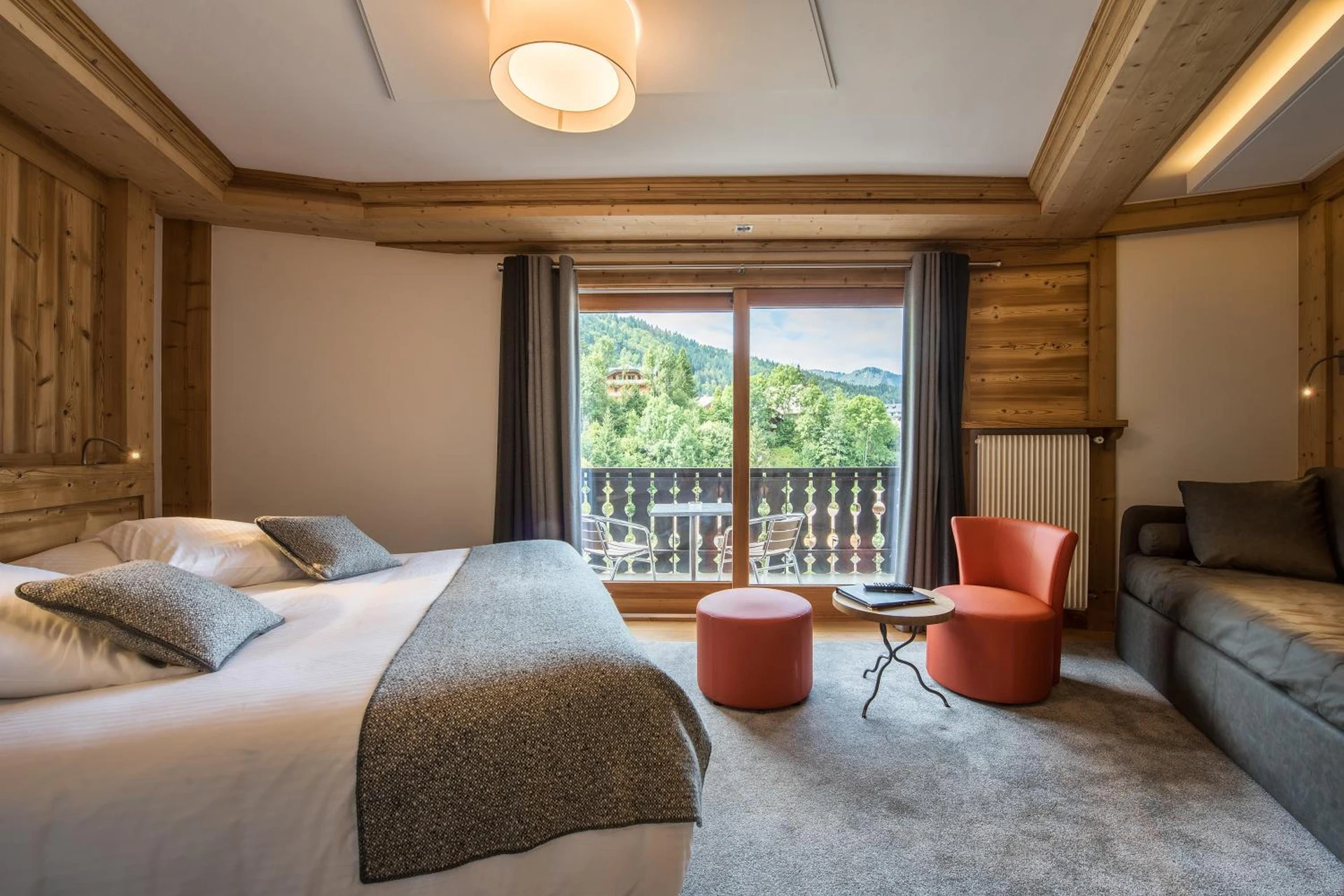 Magnifique chambre pour un séminaire d'entreprise à Hotel le Petit Dru - Morzine
