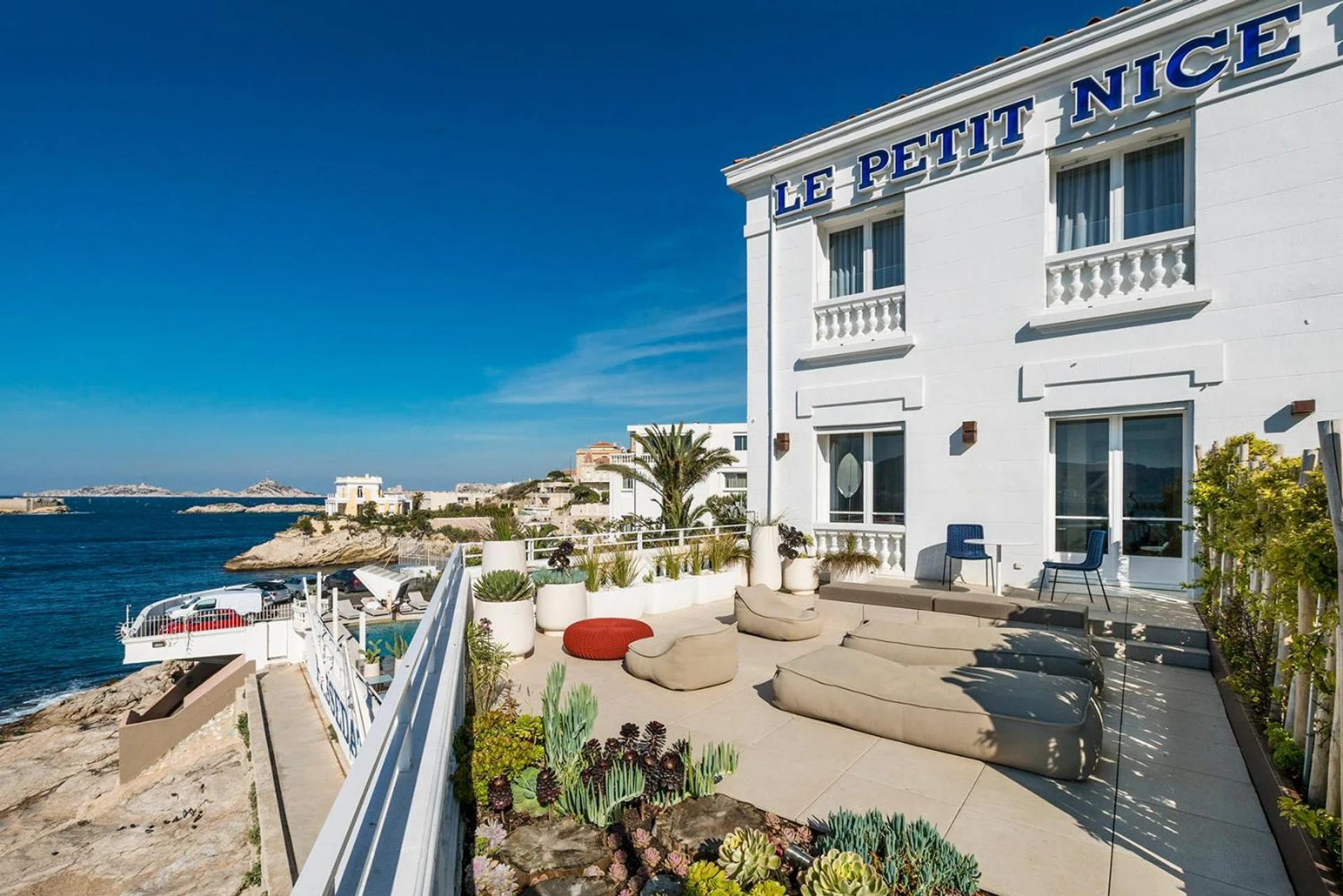 Ambiance de travail pour séminaire d'entreprise à Le Petit Nice - Passedat - Marseille