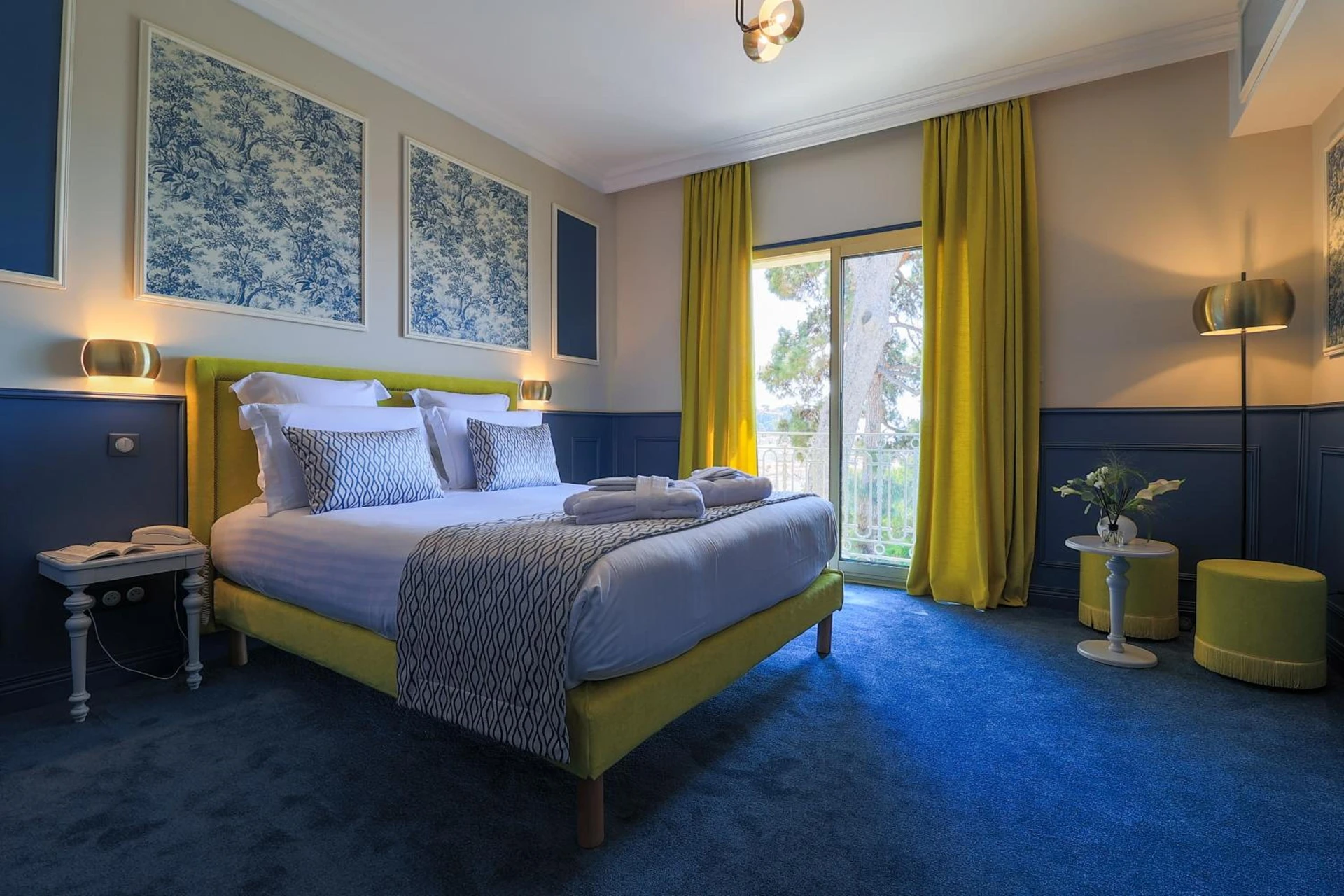 Chambre disponible pour un séminaire d'entreprise à Hôtel Petit Palais - Nice