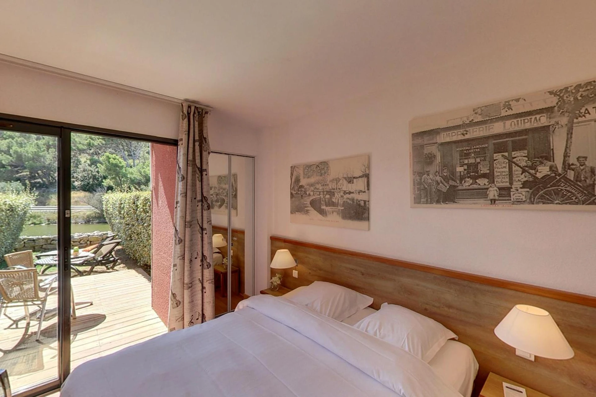 Chambre disponible pour un séminaire d'entreprise à Hotel Le Phoebus Garden & Spa - Gruissan