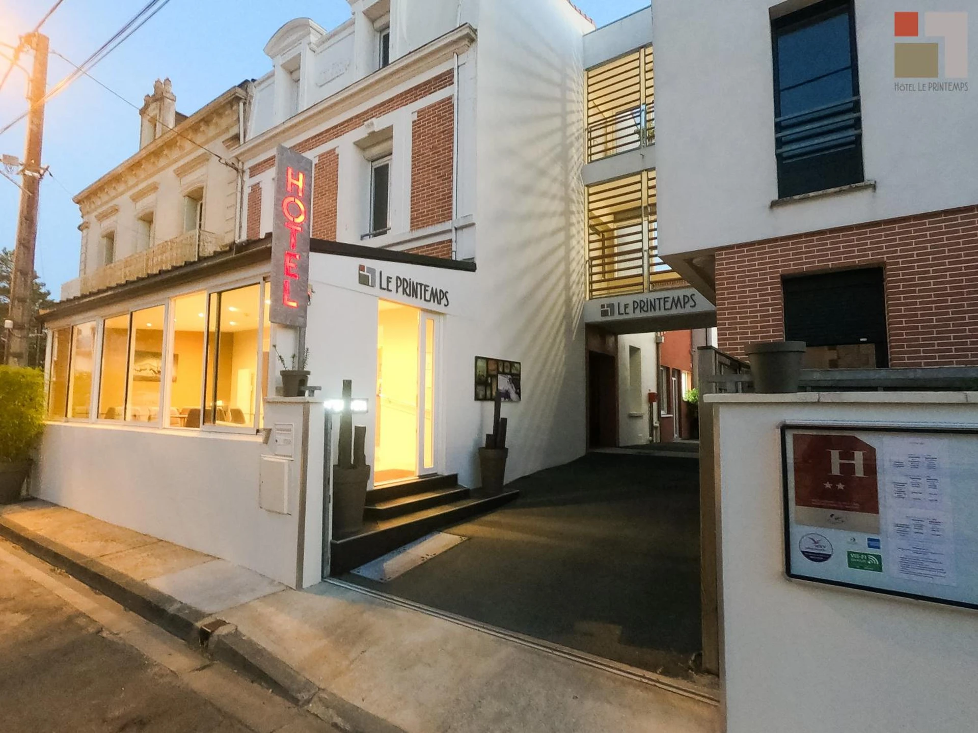 Organiser un séminaire d'entreprise : Hôtel Le Printemps à saint-georges-de-didonne