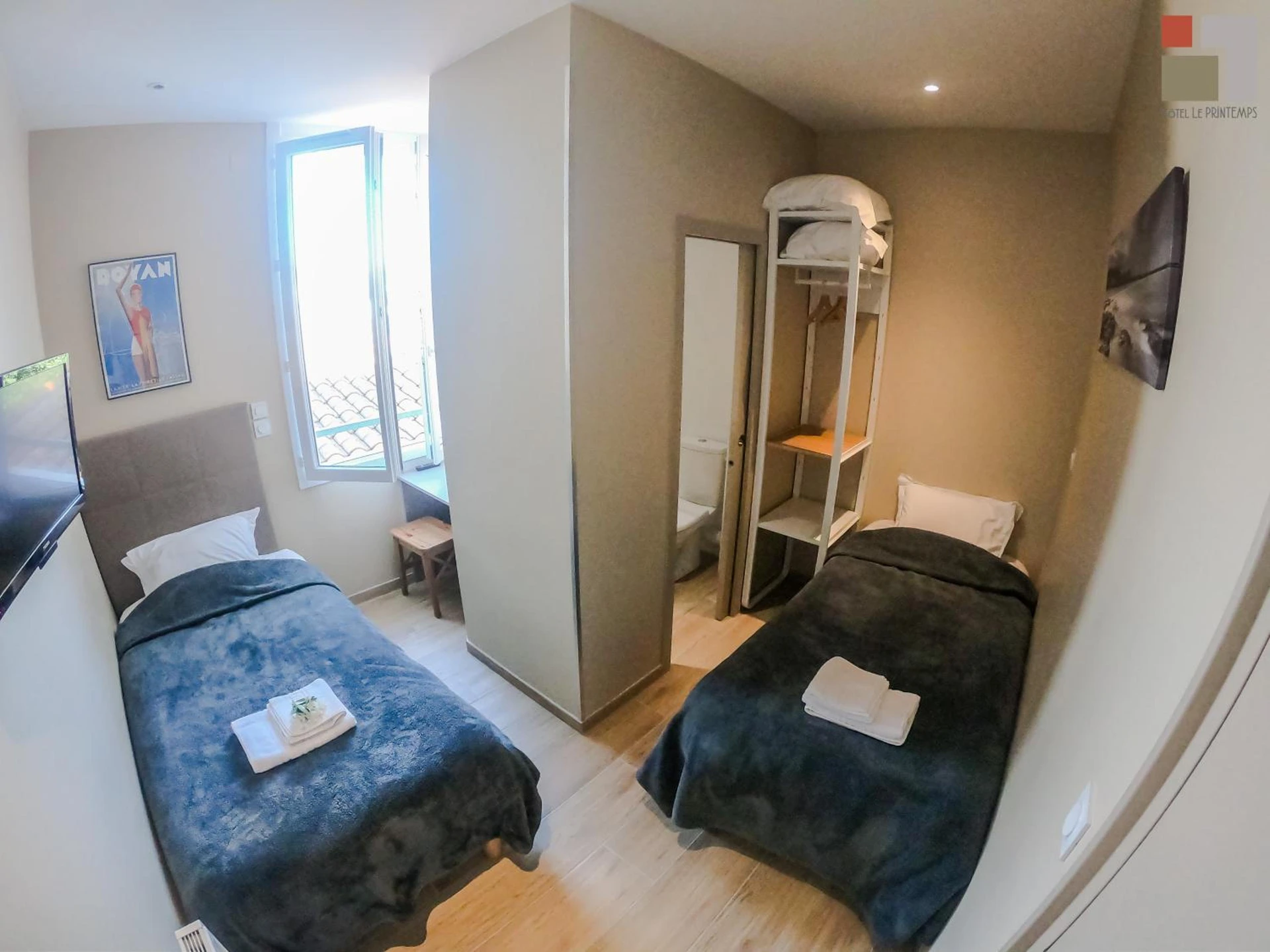 Magnifique chambre pour un séminaire d'entreprise à Hôtel Le Printemps - Saint-Georges-de-Didonne