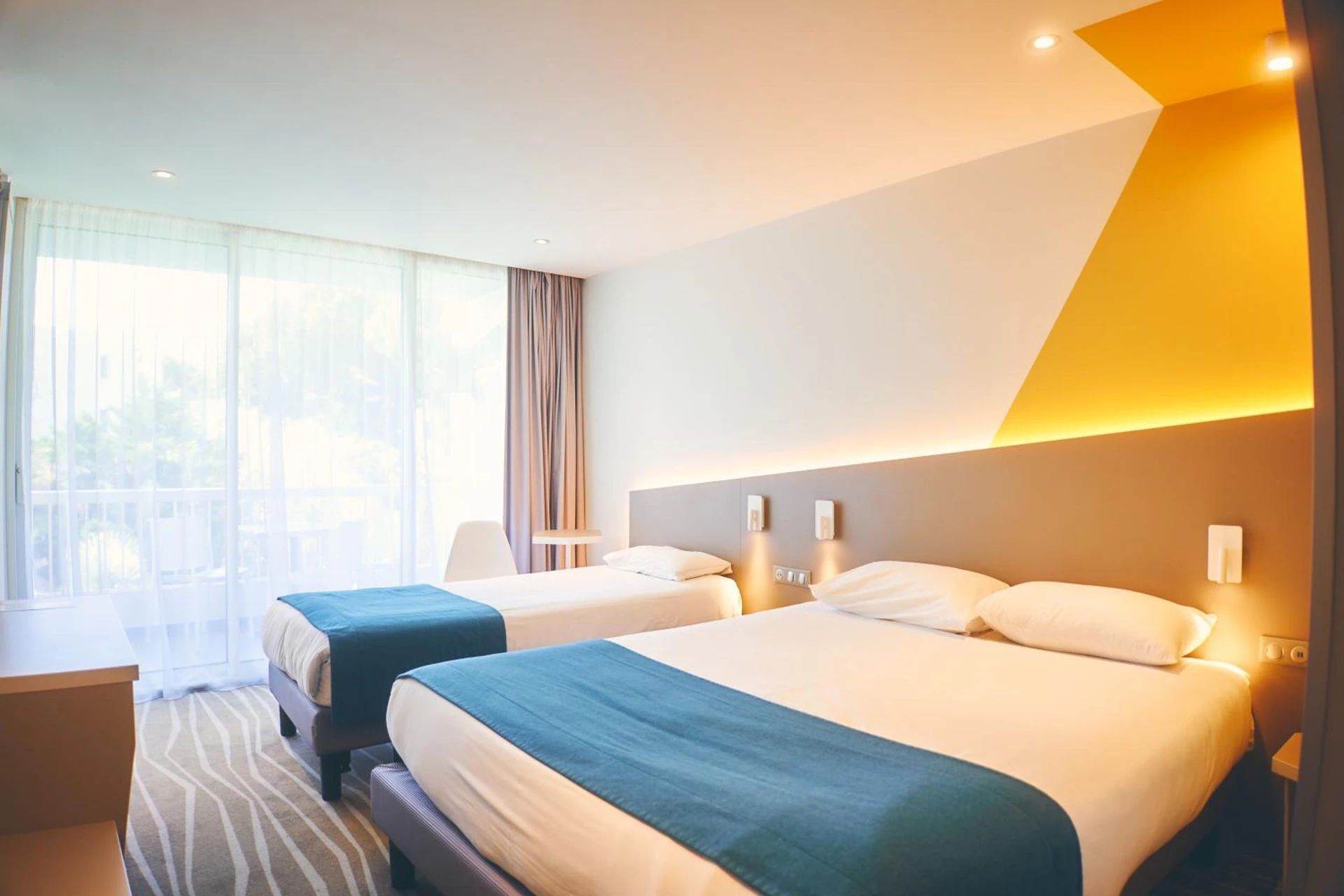 Chambre disponible pour un séminaire d'entreprise à Hotel Le Quetzal - La Grande Motte