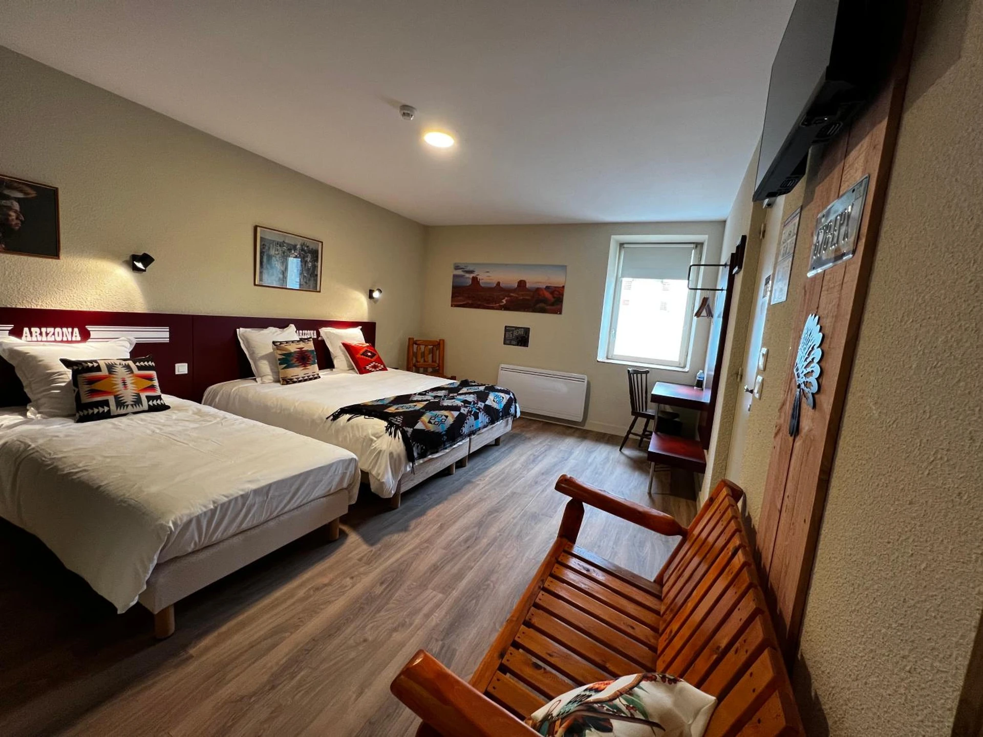 Chambre disponible pour un séminaire d'entreprise à Hotel Le Ranch - Brûlon