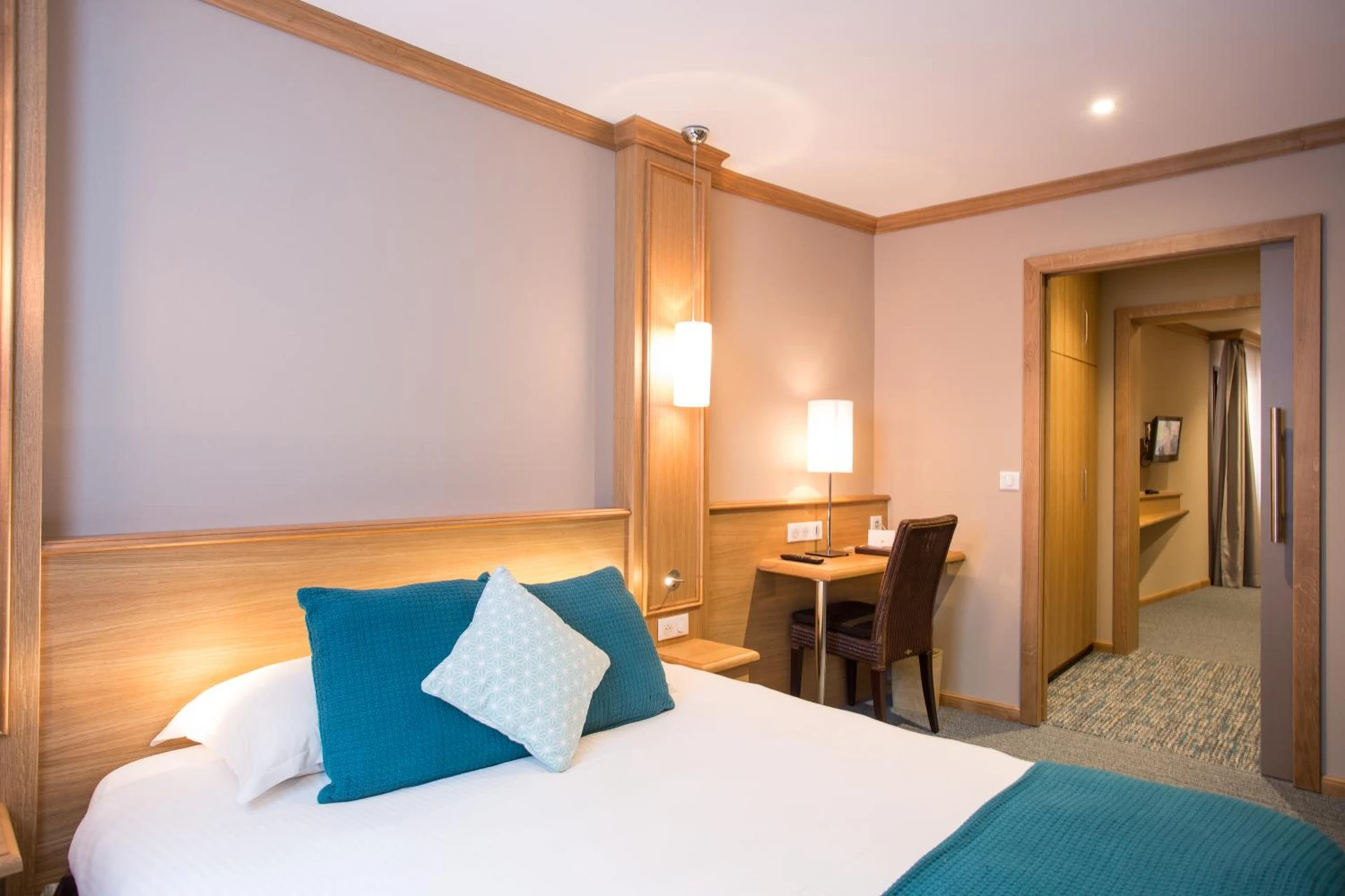 Chambre disponible pour un séminaire d'entreprise à Hôtel Le Rapp - Colmar