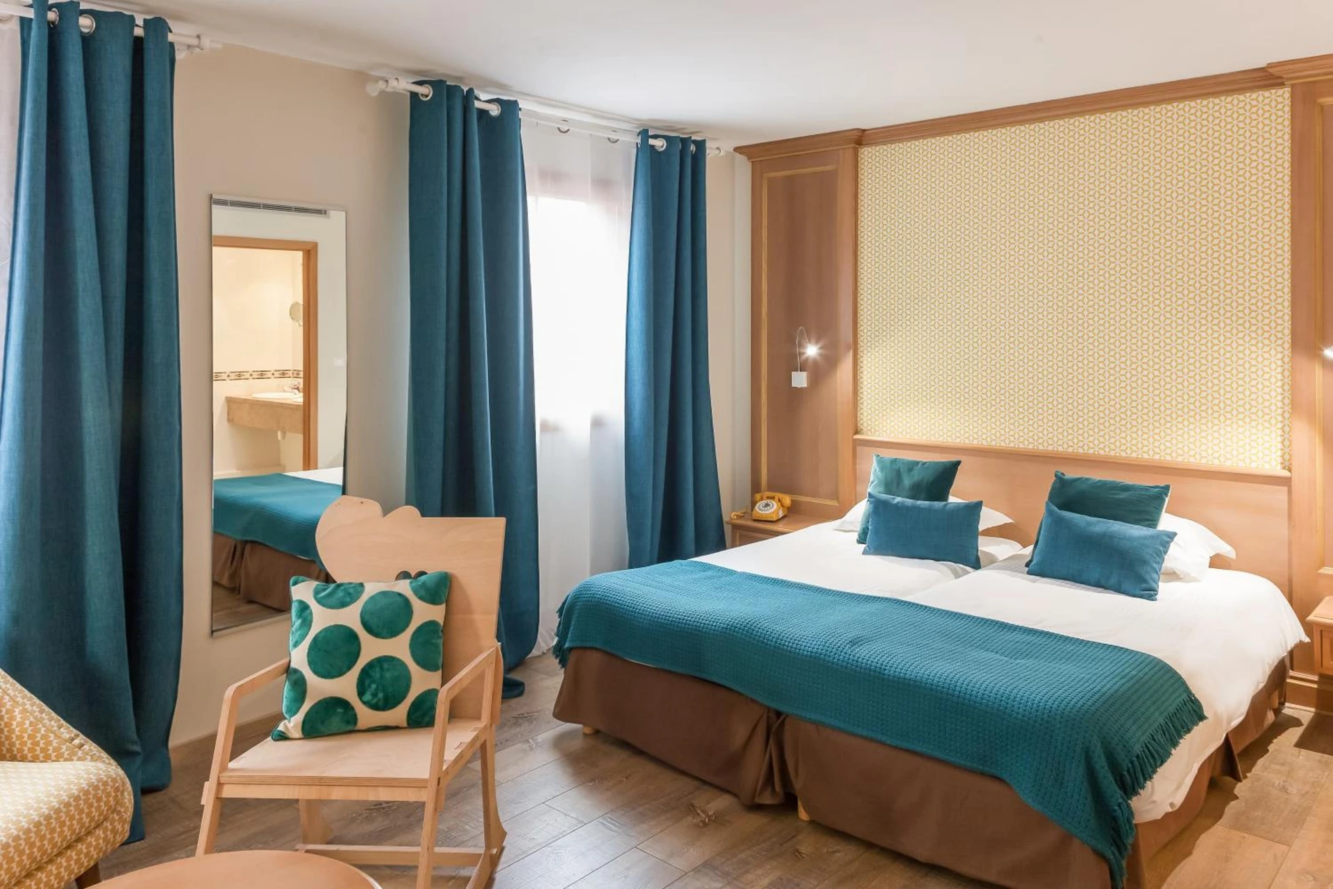Chambre disponible pour un séminaire d'entreprise à Hôtel Le Rapp - Colmar