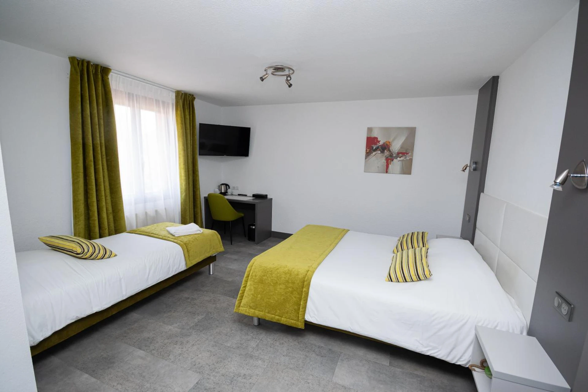 Chambre disponible pour un séminaire d'entreprise à Hôtel Restaurant Le Régal - Saint-Dié-des-Vosges