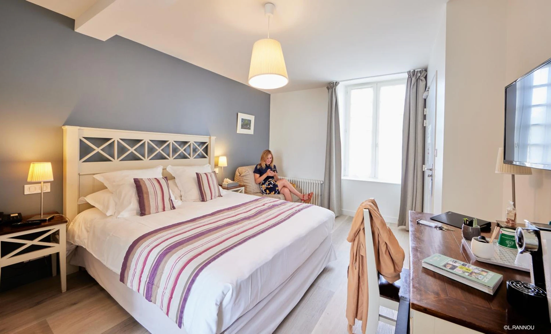 Magnifique chambre pour un séminaire d'entreprise à Logis Hotel, restaurant et spa Le Relais De Broceliande - Paimpont
