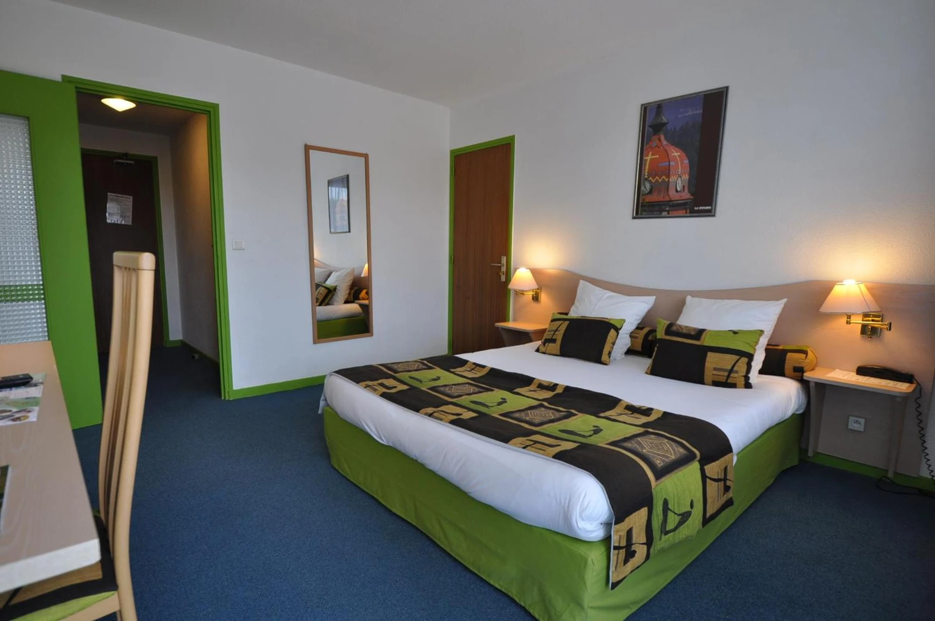 Chambre disponible pour un séminaire d'entreprise à Le Relais De La Vallee - Hyèvre-Paroisse