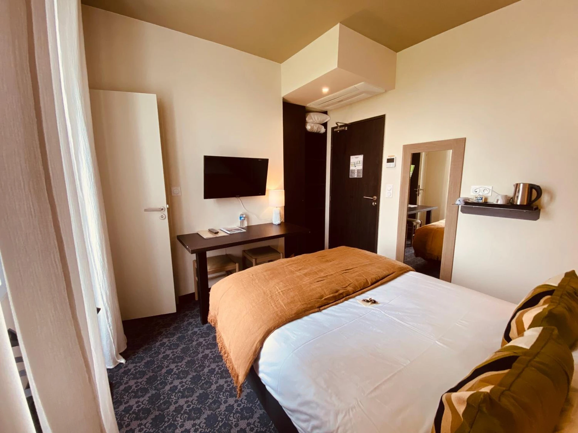 Chambre disponible pour un séminaire d'entreprise à Hôtel Restaurant Le Relais des Gourmands - Gramat