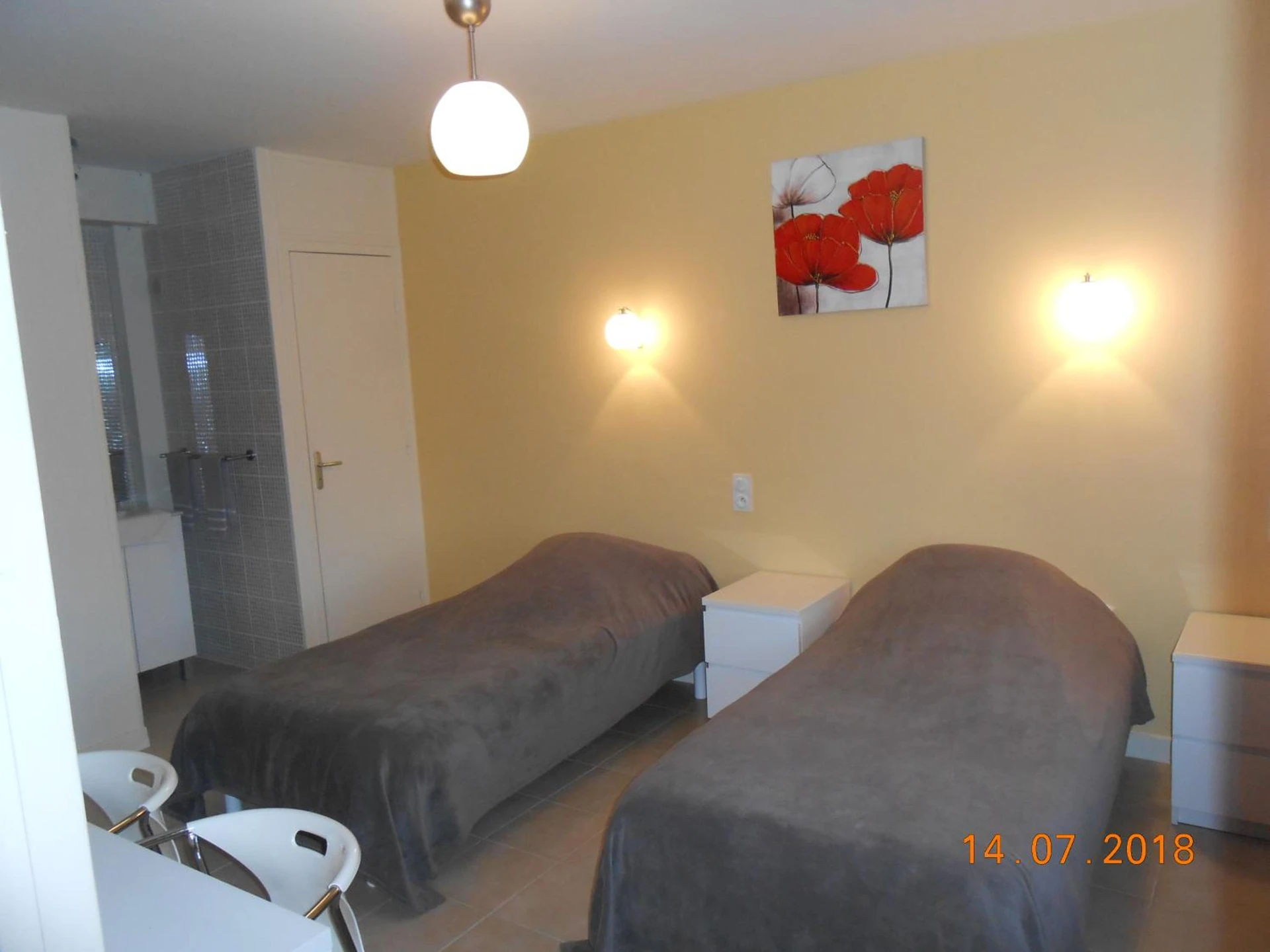 Chambre disponible pour un séminaire d'entreprise à Le Relais des Primeurs LOGIS HOTEL - Taulé