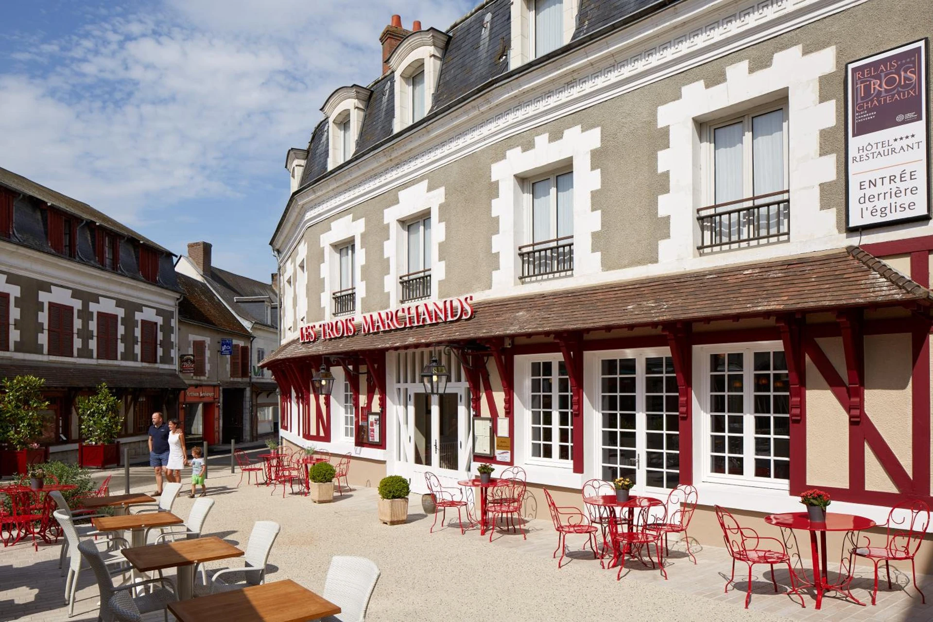 Organiser un séminaire d'entreprise : Relais des Trois Châteaux Hôtel-Restaurant - Teritoria à cour-cheverny