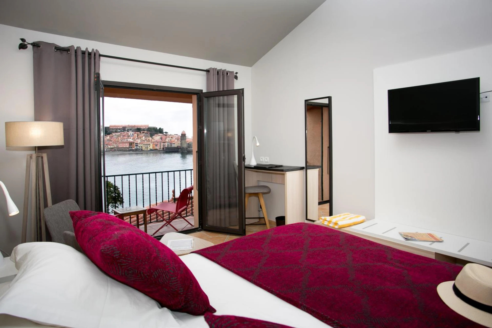 Chambre disponible pour un séminaire d'entreprise à Le Relais Des Trois Mas - Collioure