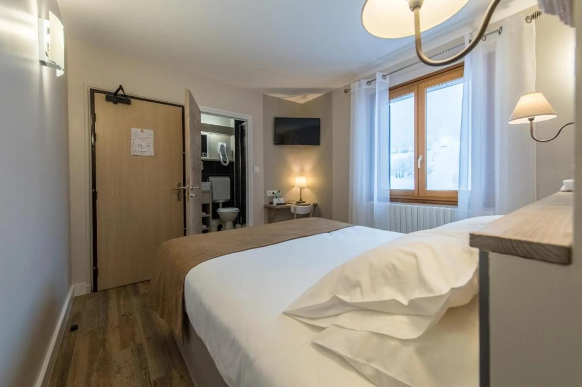 Chambre disponible pour un séminaire d'entreprise à Le Relais du Galibier - Valloire