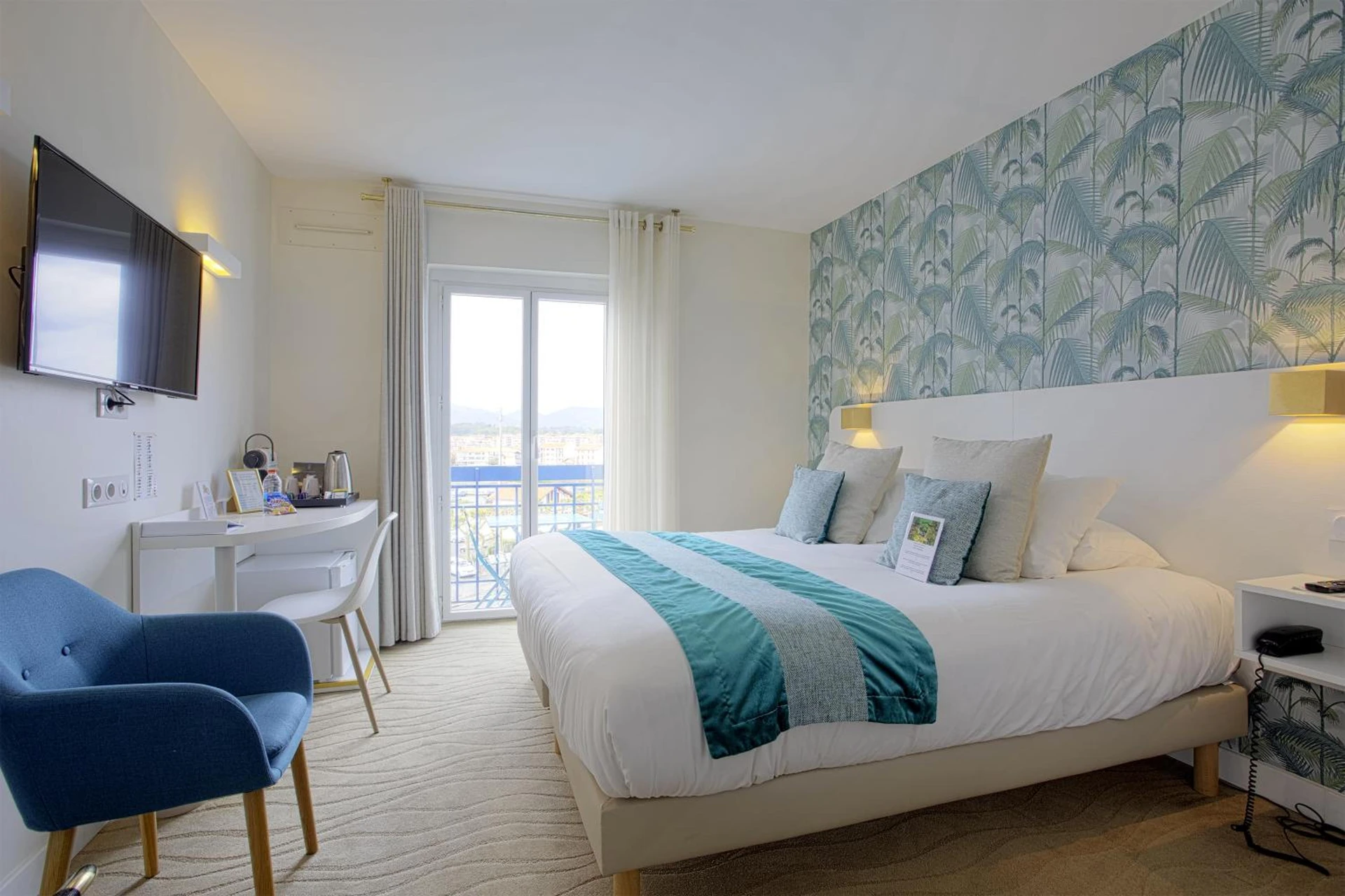 Magnifique chambre pour un séminaire d'entreprise à Hotel Le Relais Saint-Jacques - Saint-Jean-de-Luz