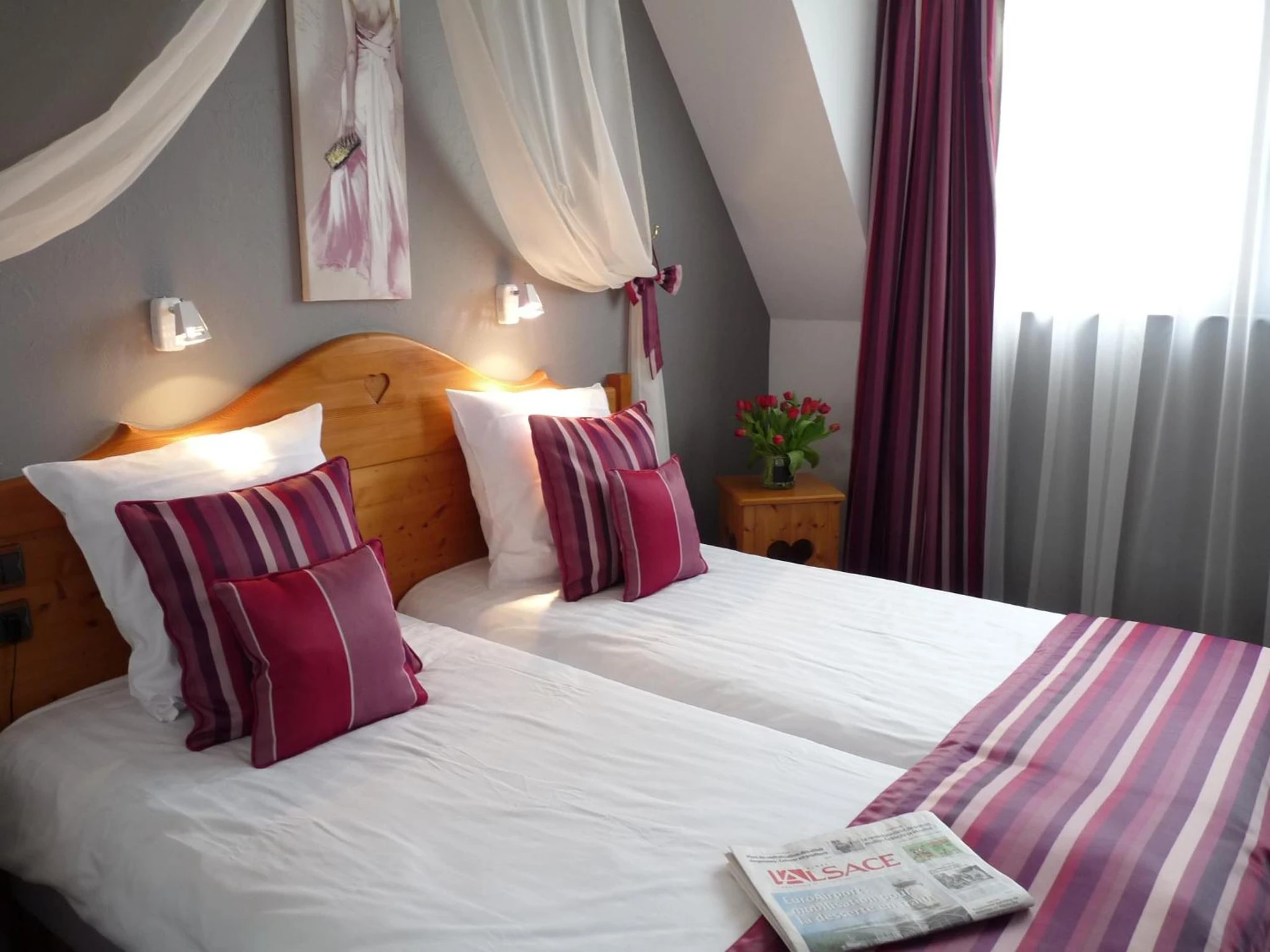 Chambre disponible pour un séminaire d'entreprise à Hôtel Le Riquewihr - Riquewihr
