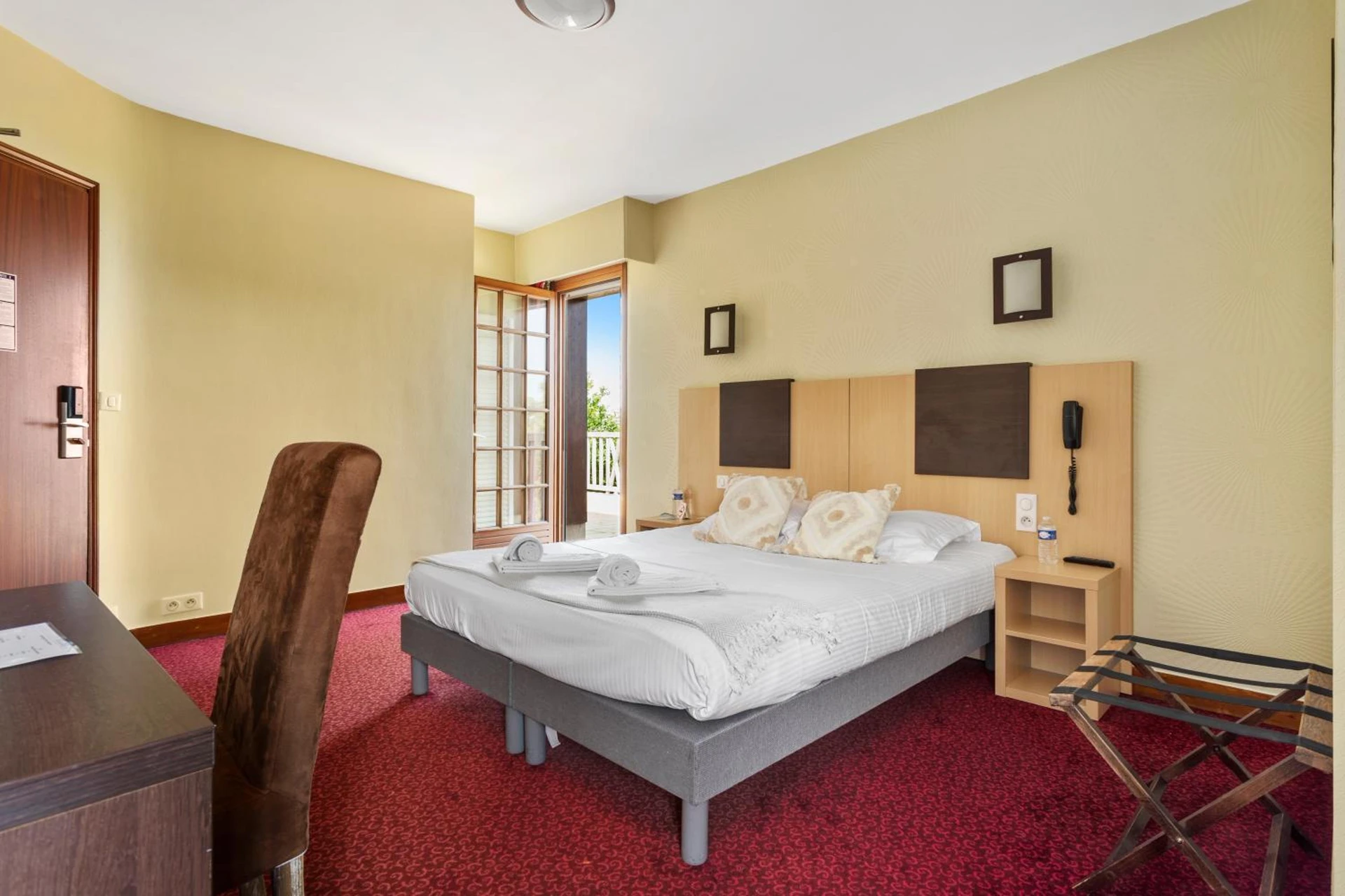 Chambre disponible pour un séminaire d'entreprise à Hôtel Le Romantica - Pennedepie
