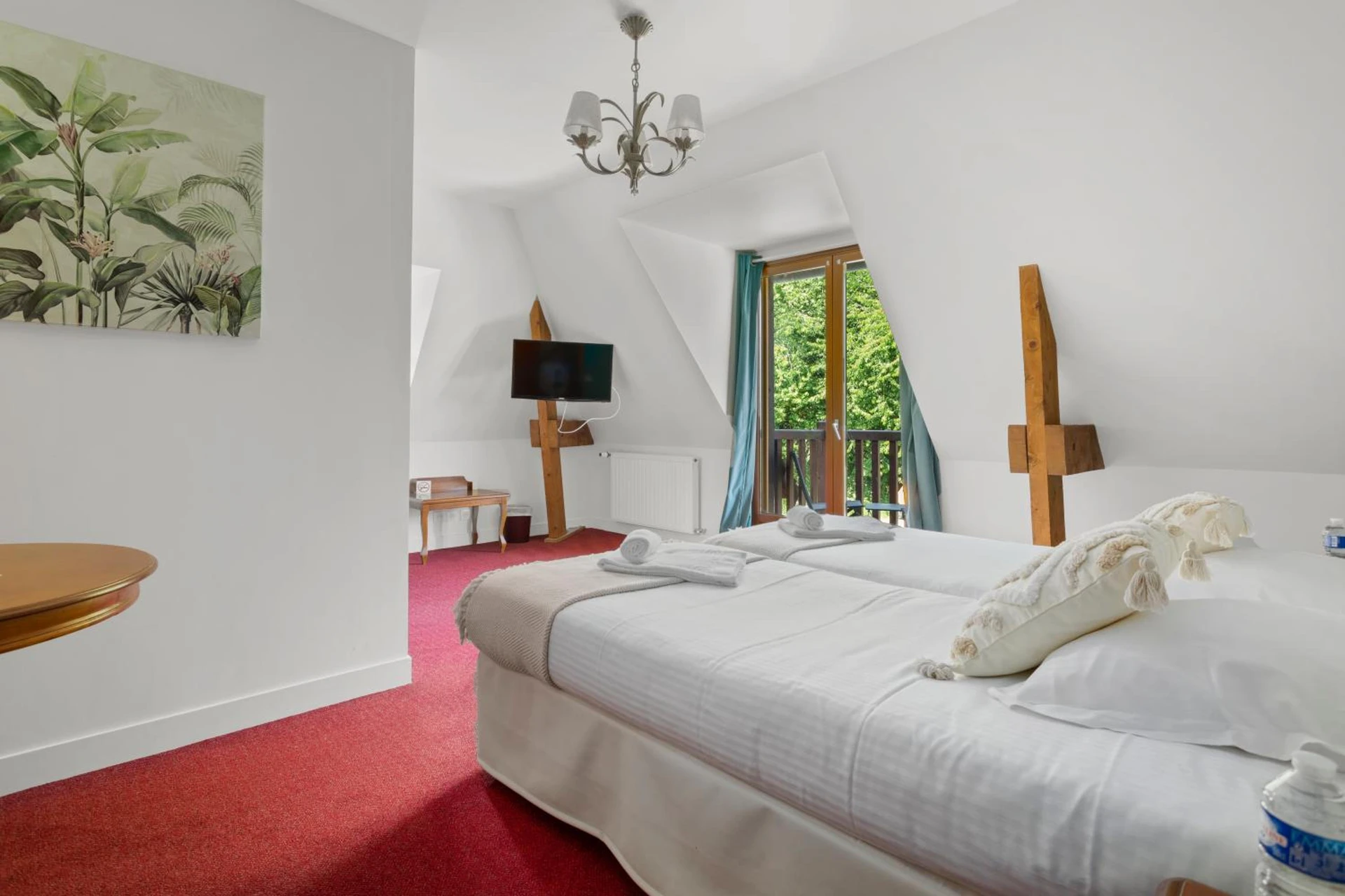 Chambre disponible pour un séminaire d'entreprise à Hôtel Le Romantica - Pennedepie