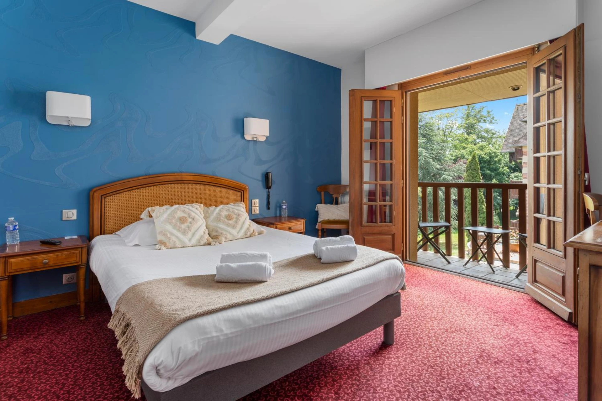 Chambre disponible pour un séminaire d'entreprise à Hôtel Le Romantica - Pennedepie