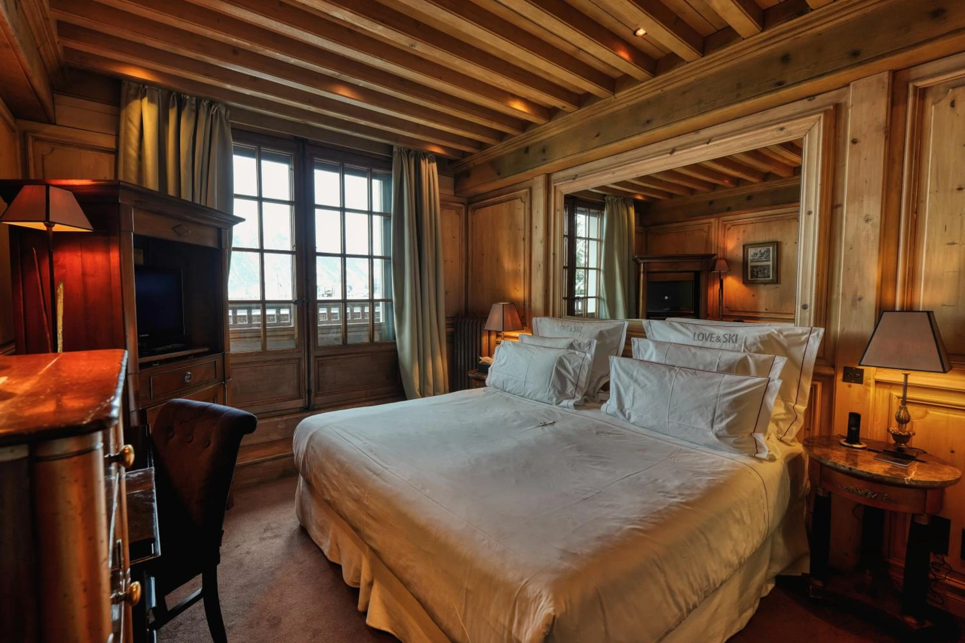 Chambre à Le Saint Joseph - Organiser un séminaire d'entreprise à Courchevel