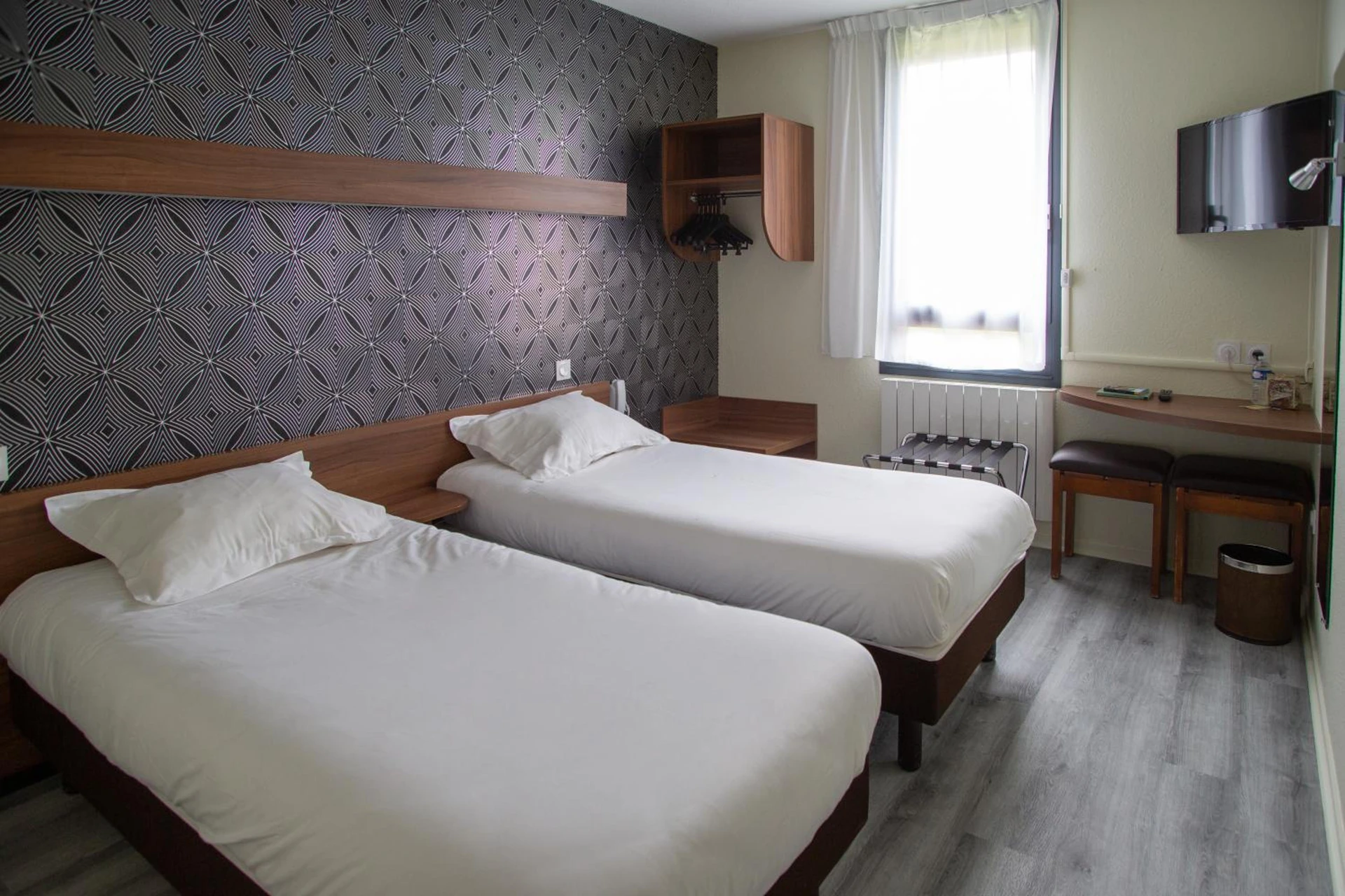 Magnifique chambre pour un séminaire d'entreprise à Hotel Restaurant Le Sainte Mere - Sainte-Mère-Église