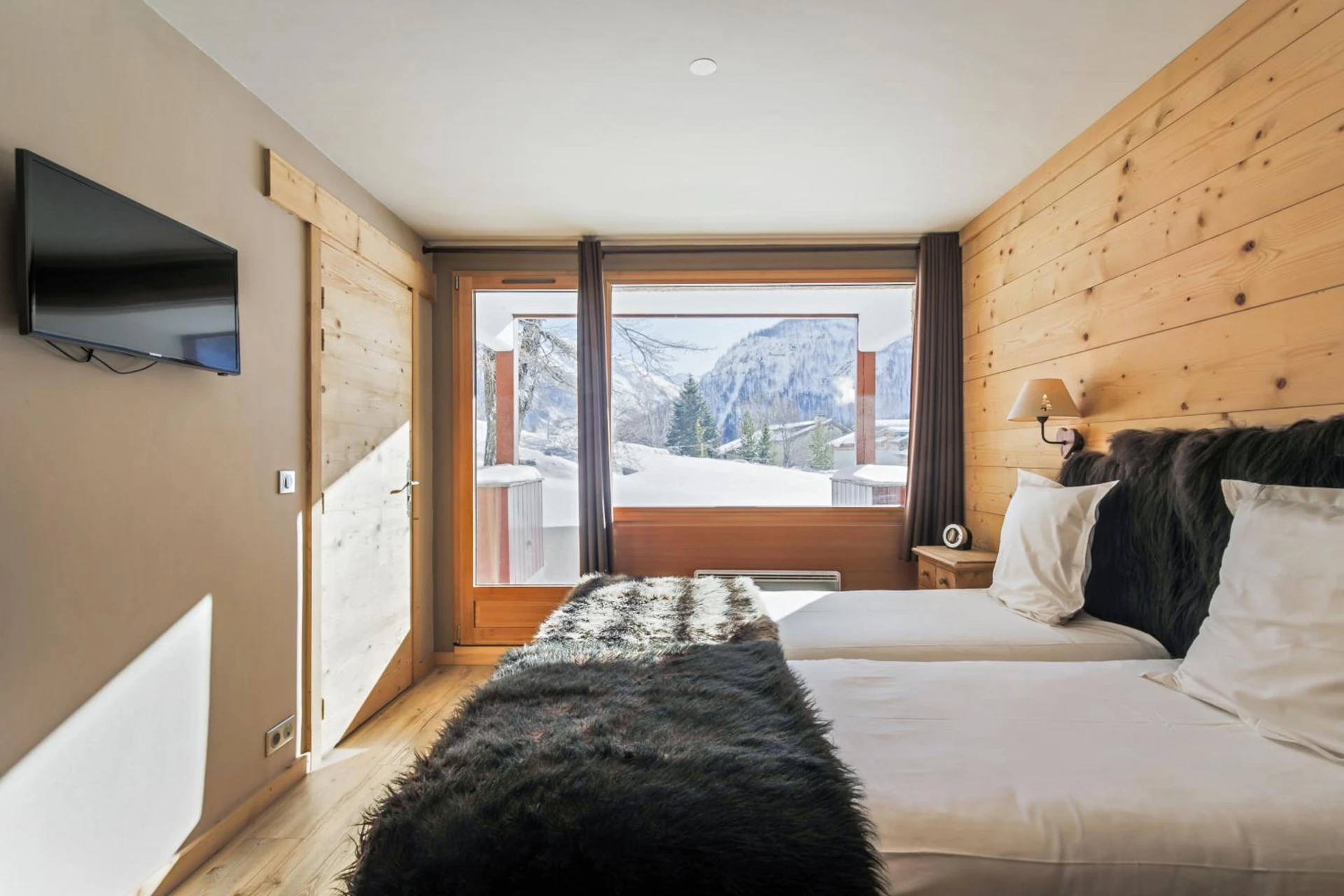 Magnifique chambre pour un séminaire d'entreprise à Maisons de montagne Le Samovar - Val dʼIsère