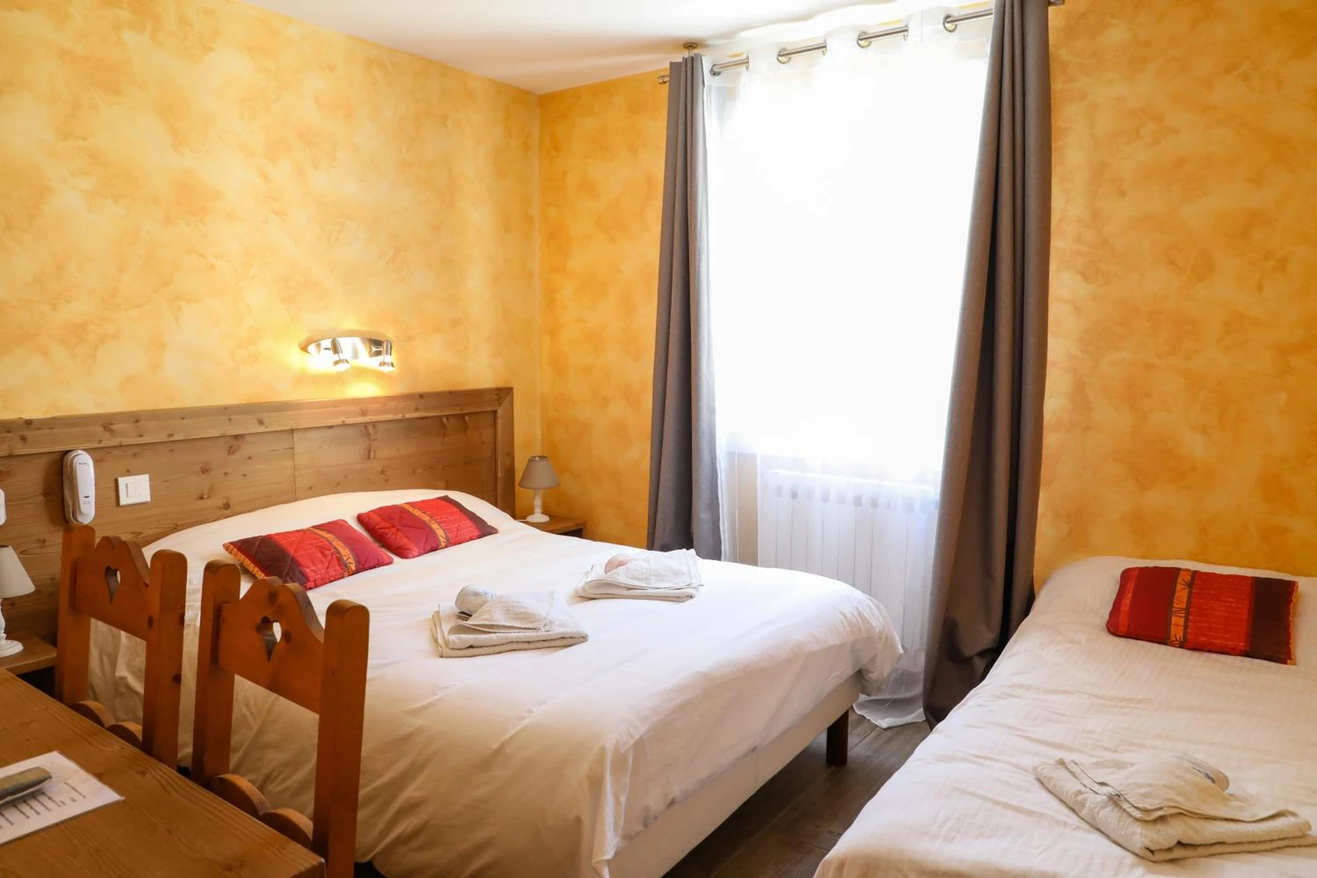 Chambre disponible pour un séminaire d'entreprise à Hôtel Sans Souci - Jausiers